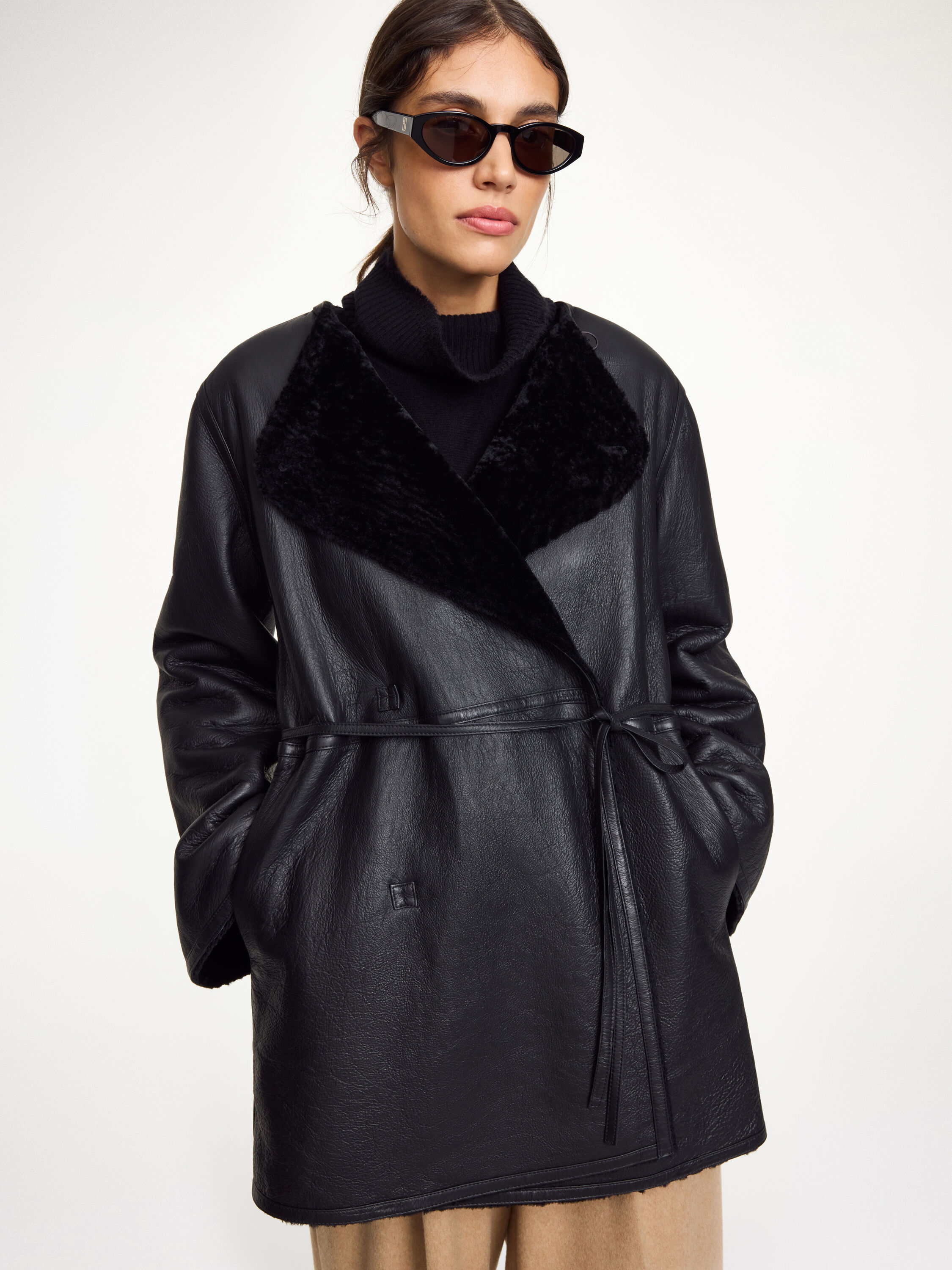 Sannie shearling jacket