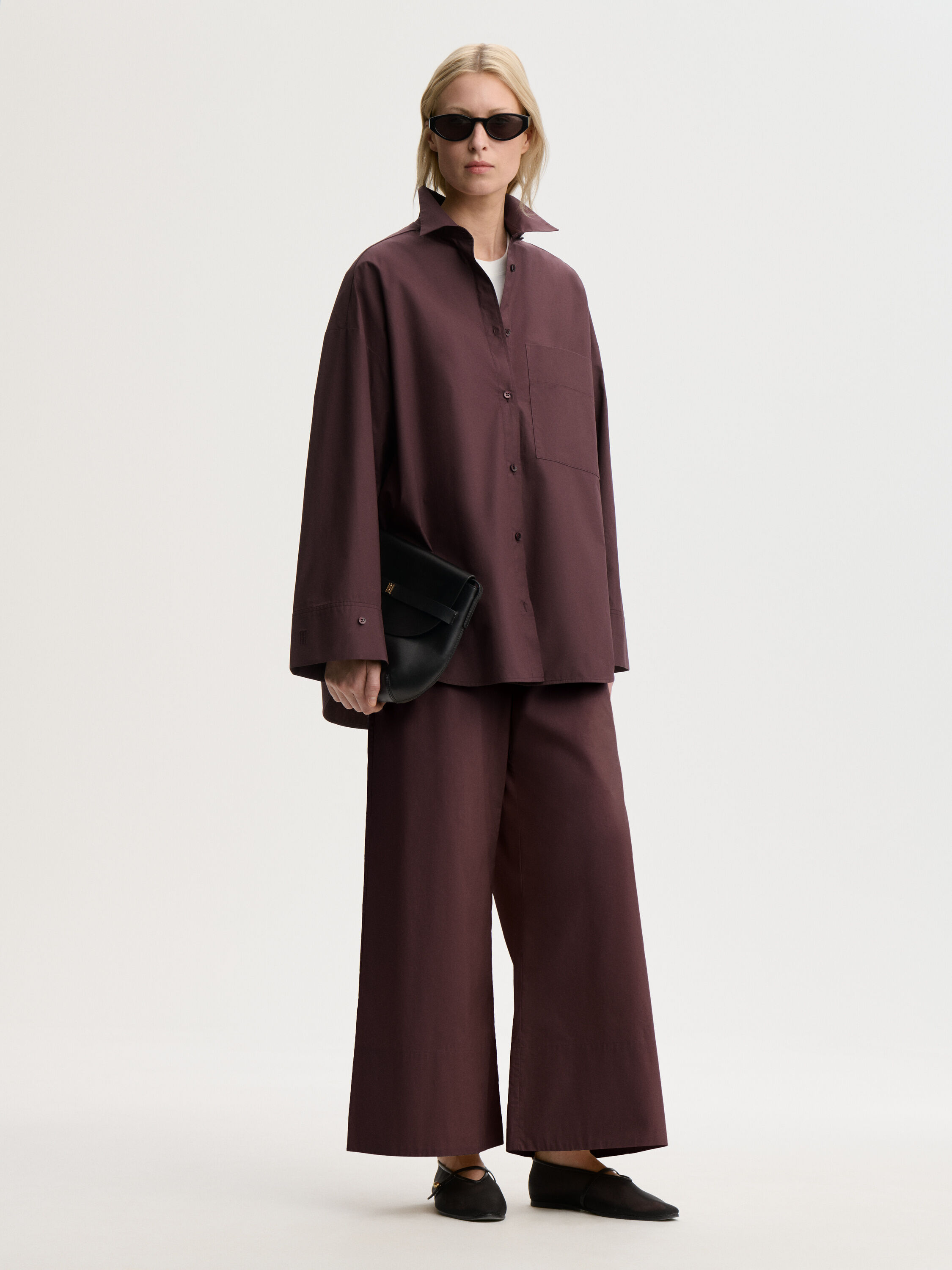 Luisa high-waist trousers