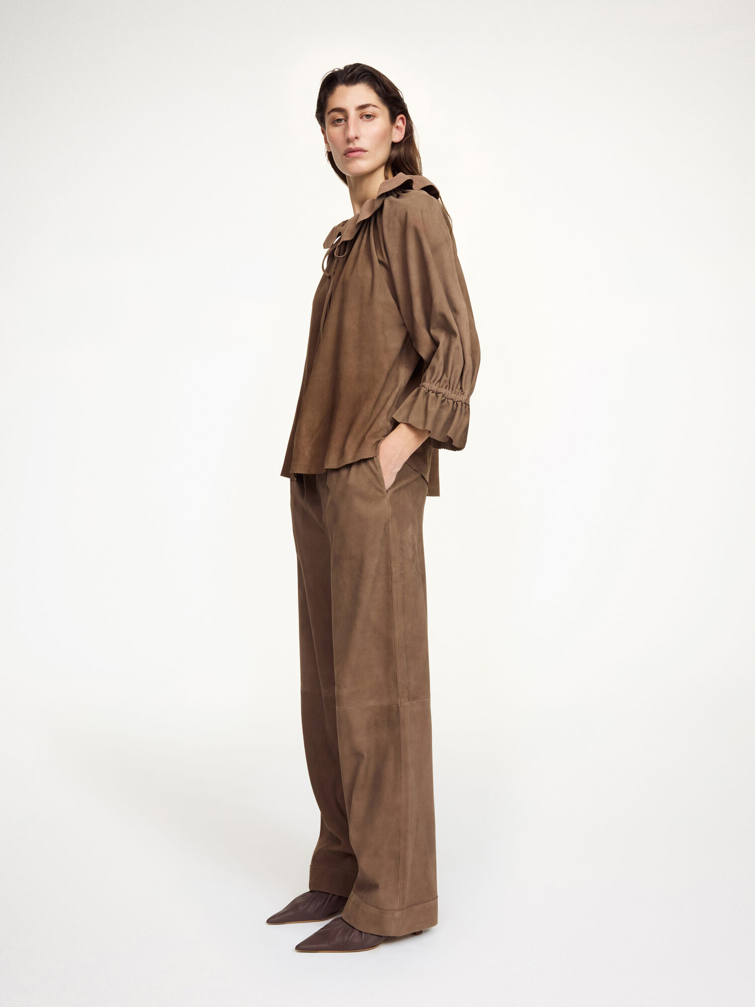 Dicte Suede blouse