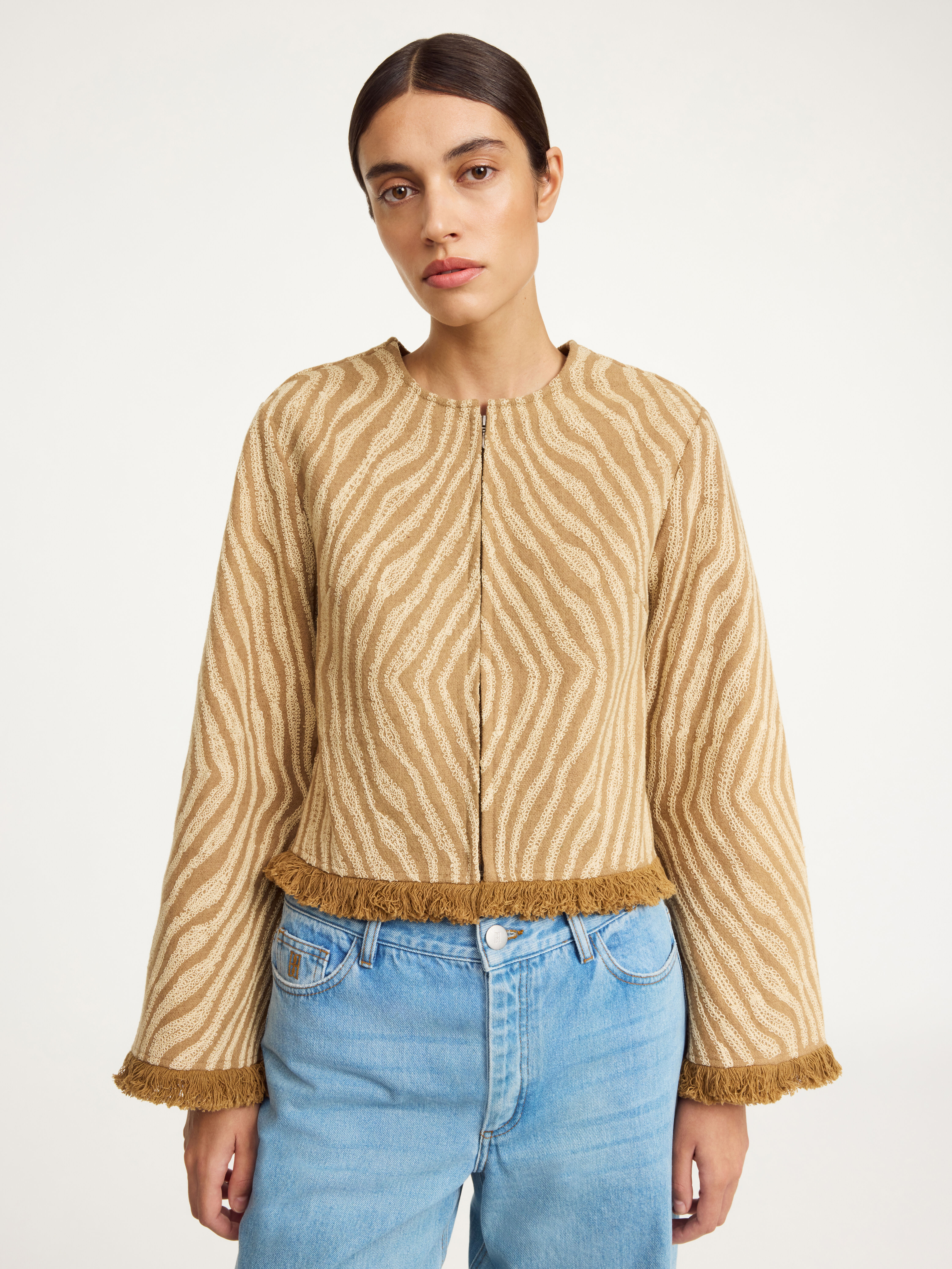 BY MALENE BIRGER 麻混 水色ジャケット BY MALENE BIRGER 2025年春夏コレクション | 画像44枚 - FASHIONSNAP