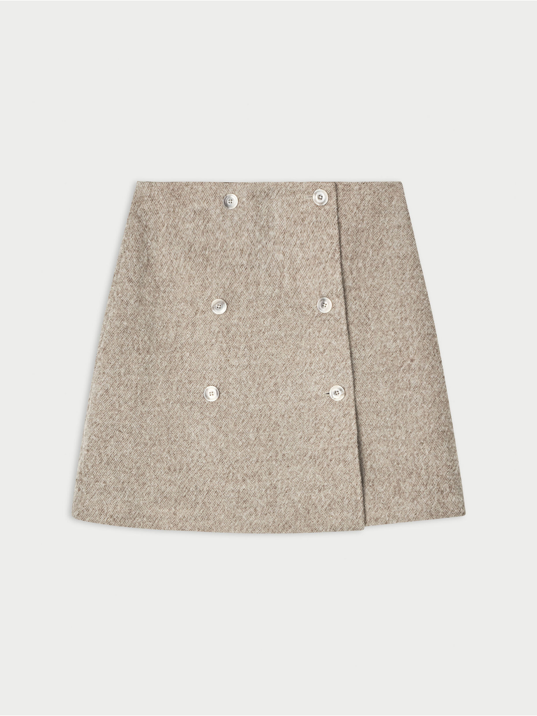 Lima wool mini skirt