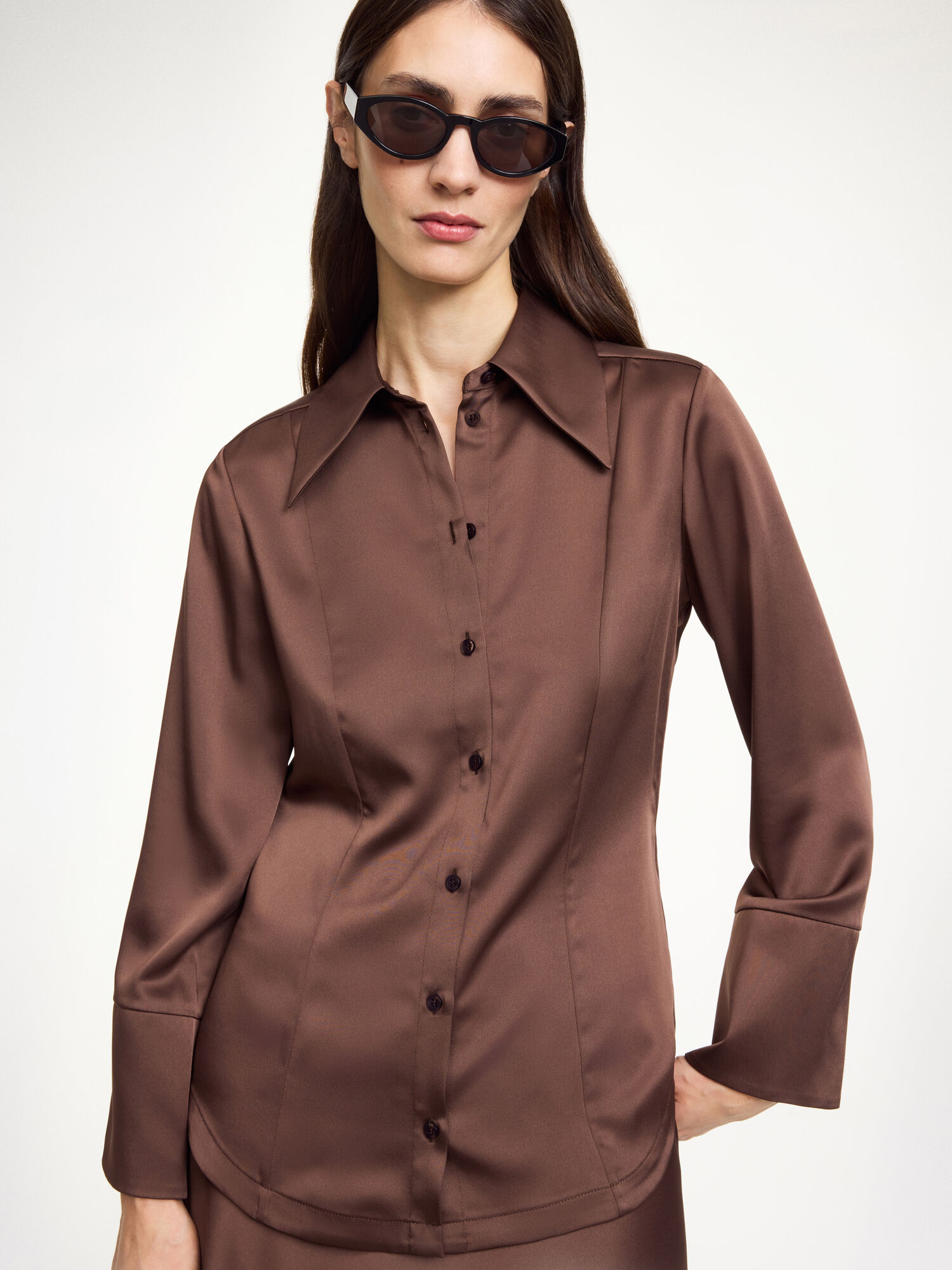 Rosiannas Satin Shirt