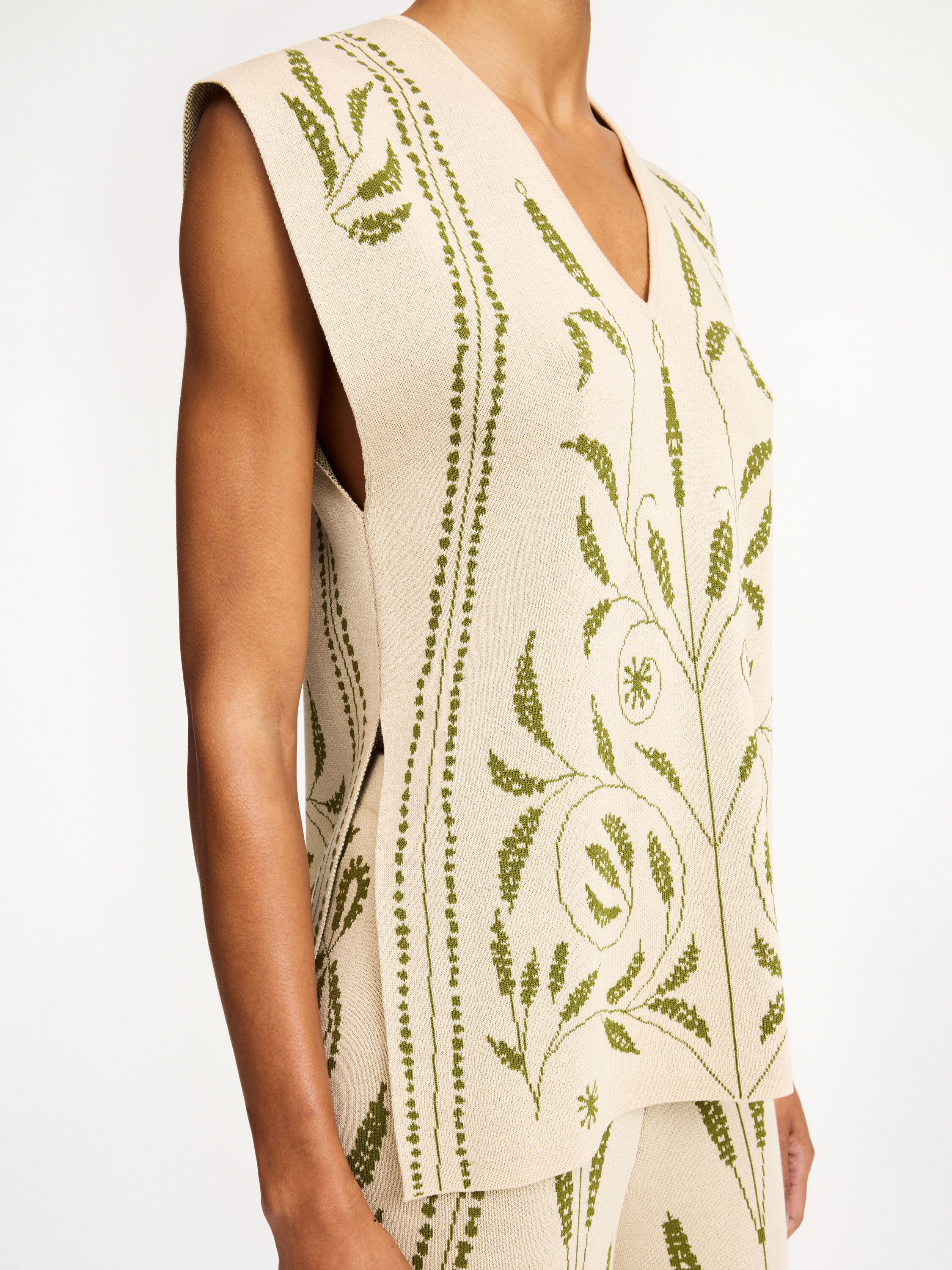 【TOMORROWLAND GOODS】BY MALENE BIRGER ISOLT ベスト TOMORROWLAND｜BY MALENE BIRGER ISOLT ベスト | Rakuten