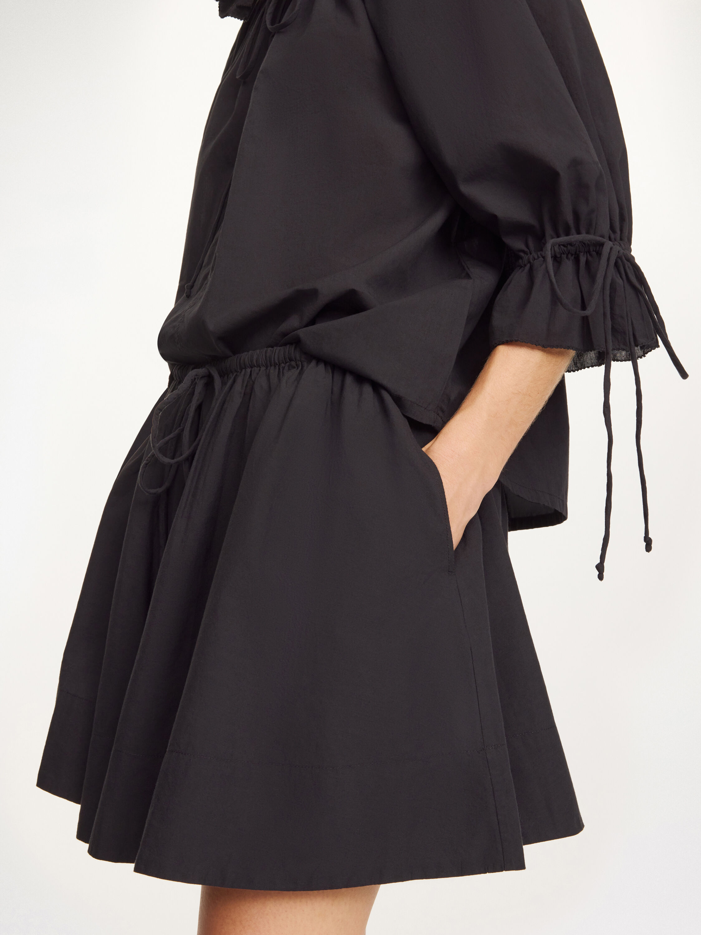 Rapheo organic cotton mini skirt