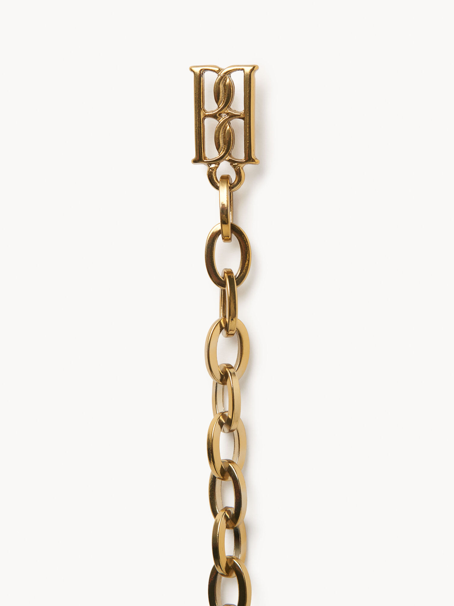 Chanlo gold-tone chain belt