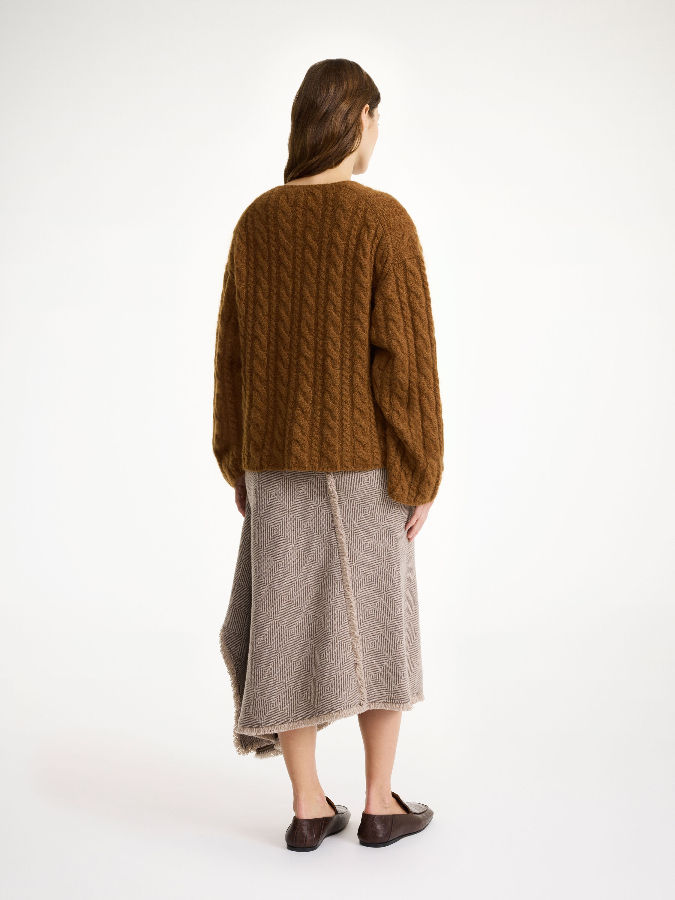 Cimone cable-knit sweater