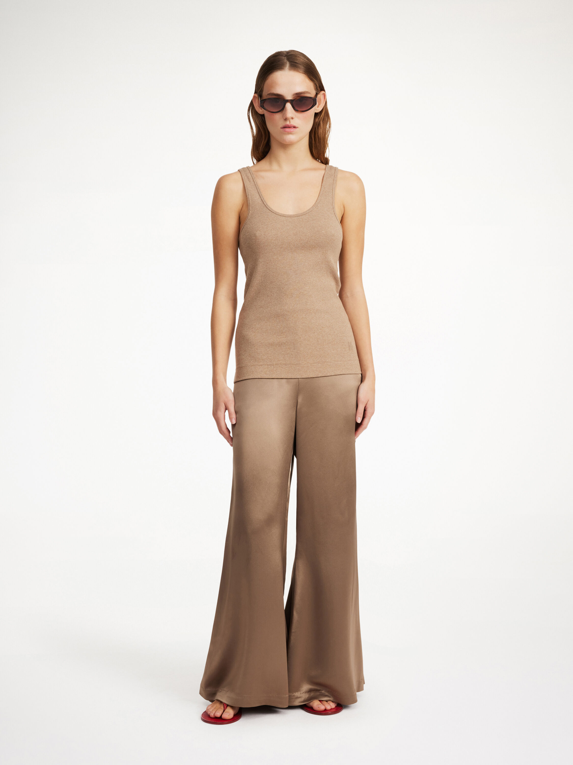 Pantalon evase Lucee Achetez Pantalons en ligne By Malene Birger