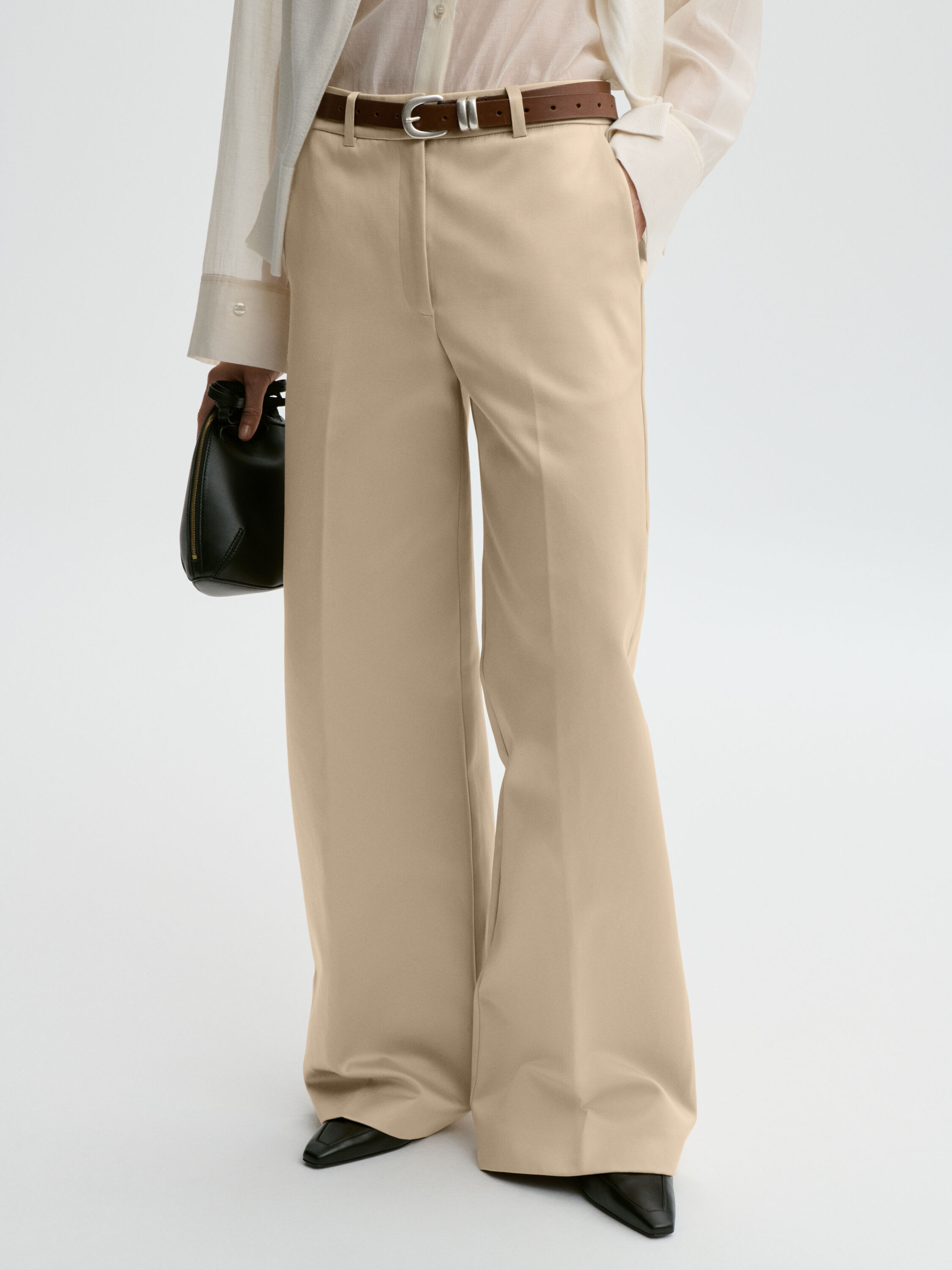 Rosabella Bonded trousers
