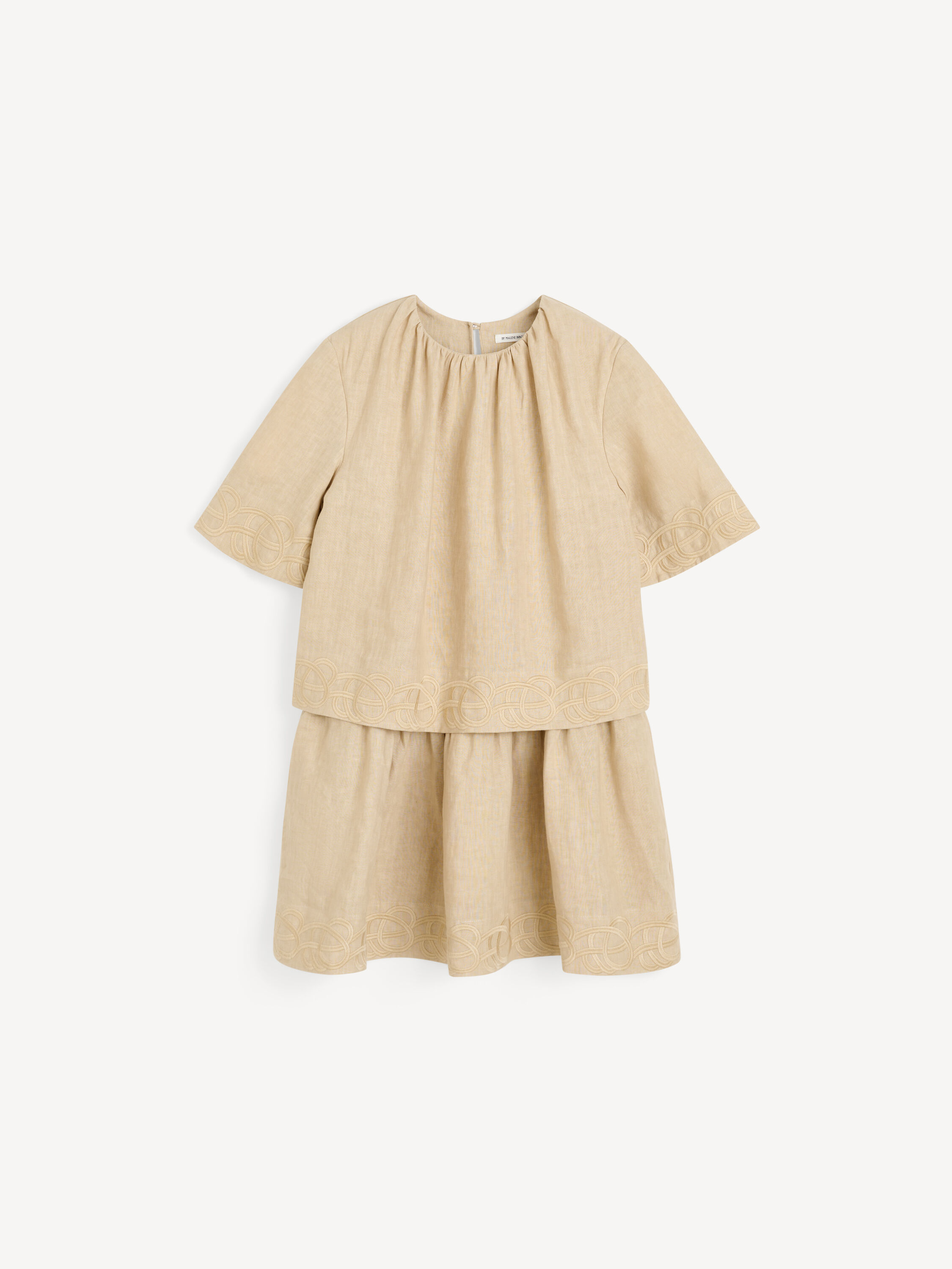 Jania linen mini dress
