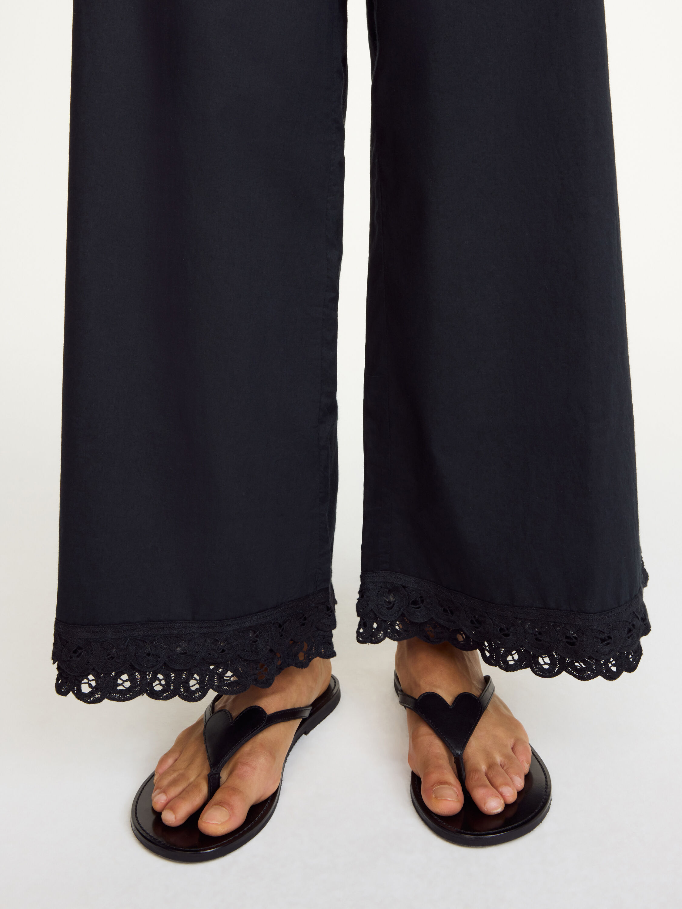 Luisa organic cotton trousers