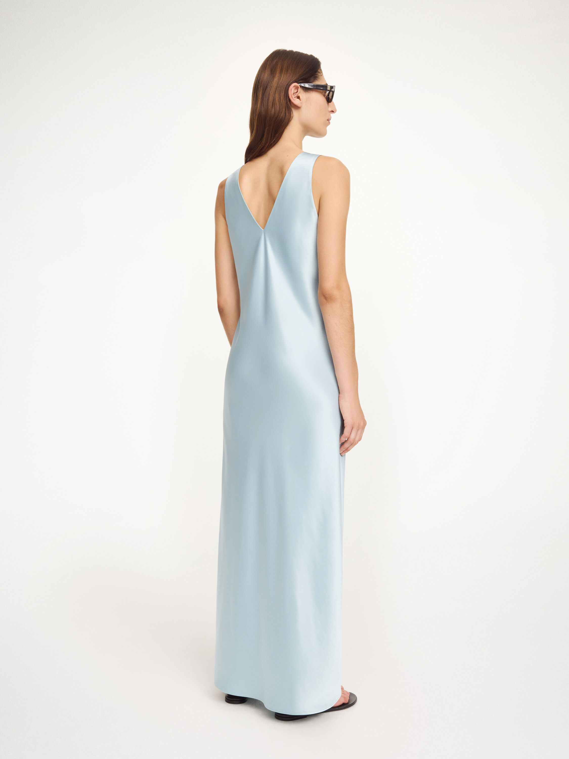 Levita satin maxi dress
