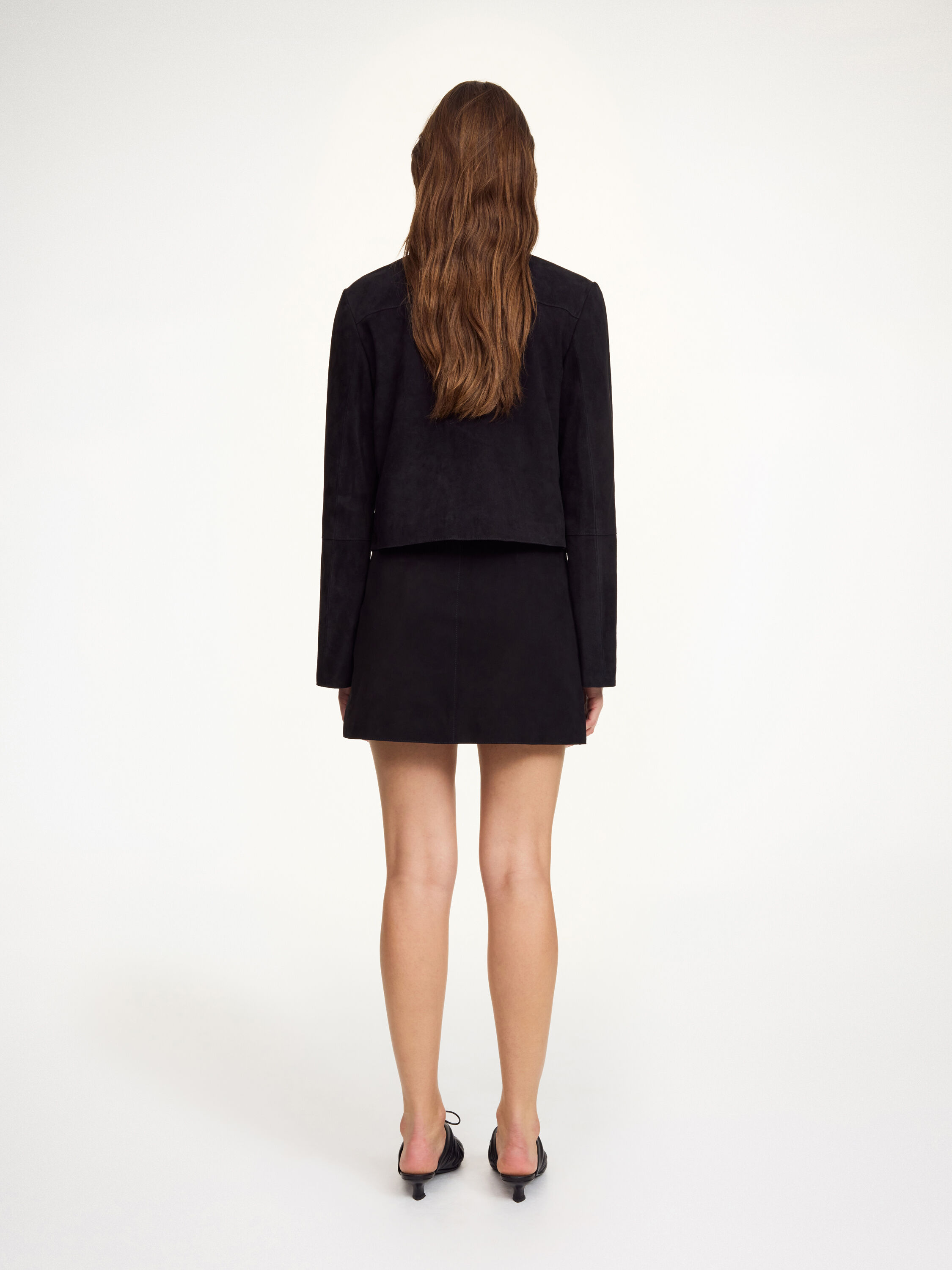 Mini-jupe en daim Nola