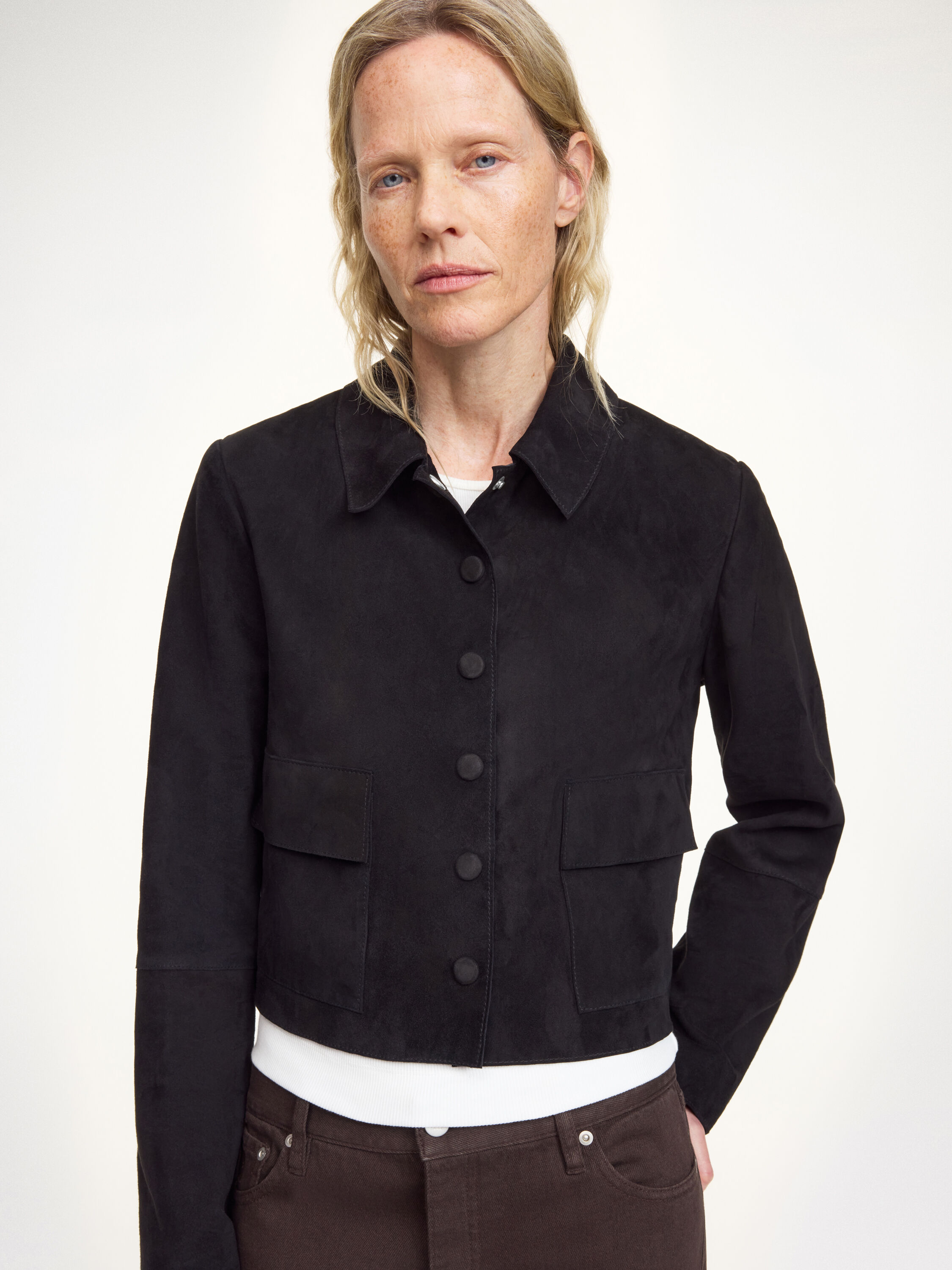 Veste en daim Annie