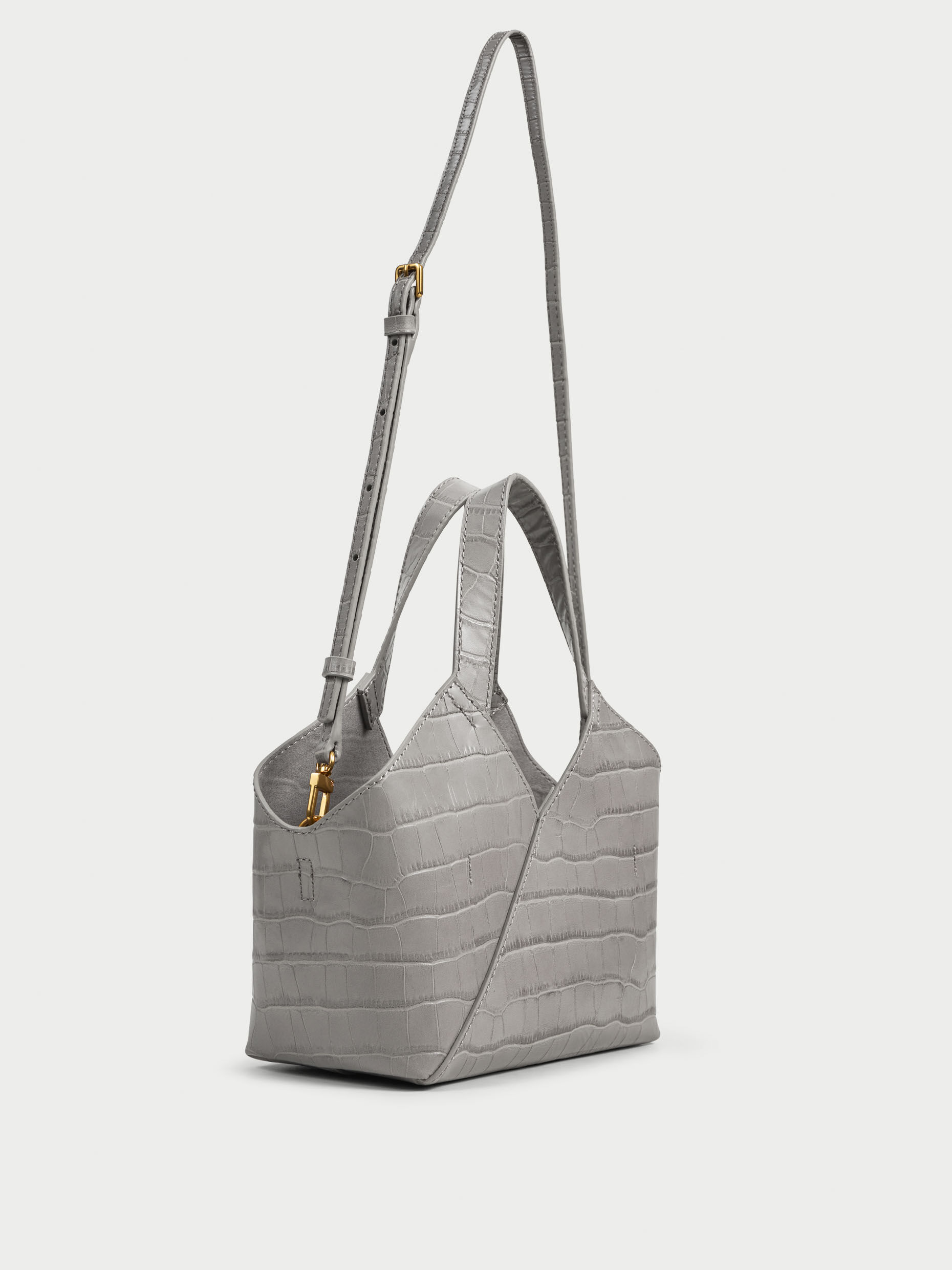 Lullie Croc leather bag