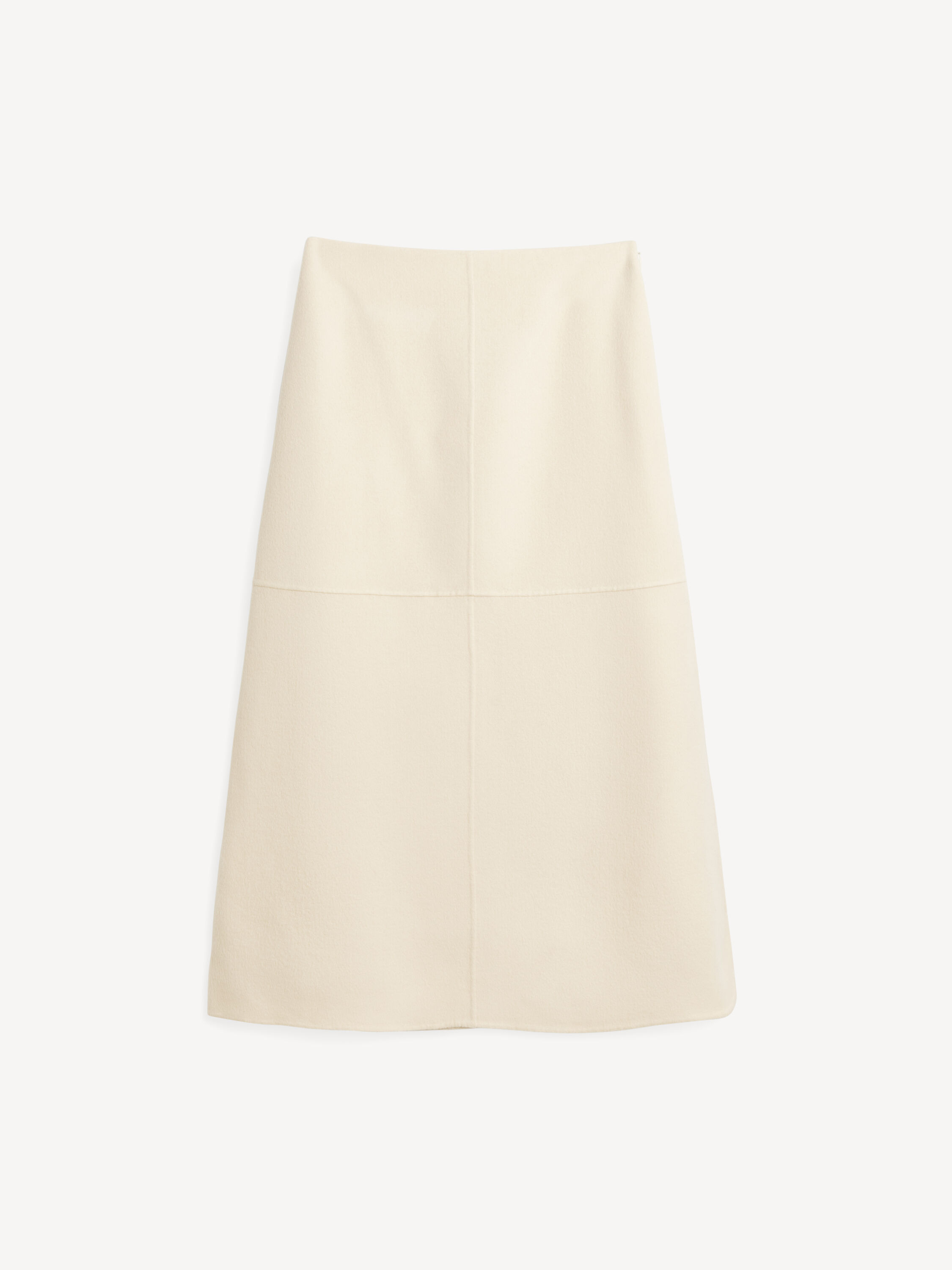 Angello wool midi skirt