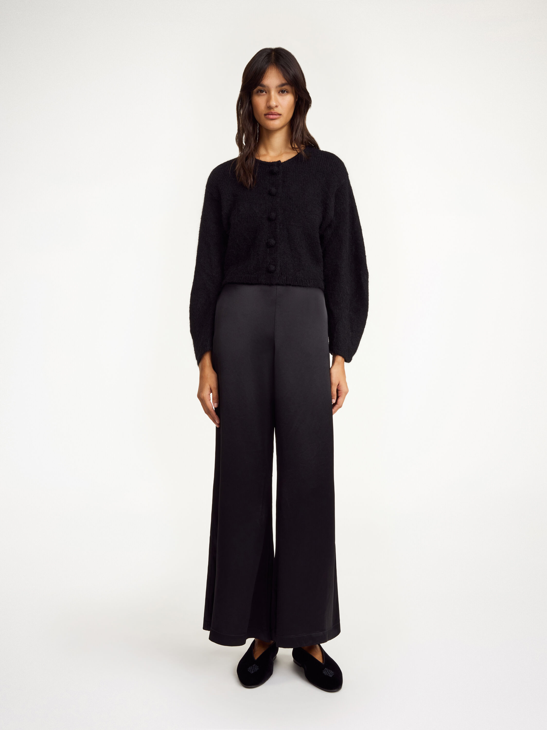 Zharea wool-blend cardigan