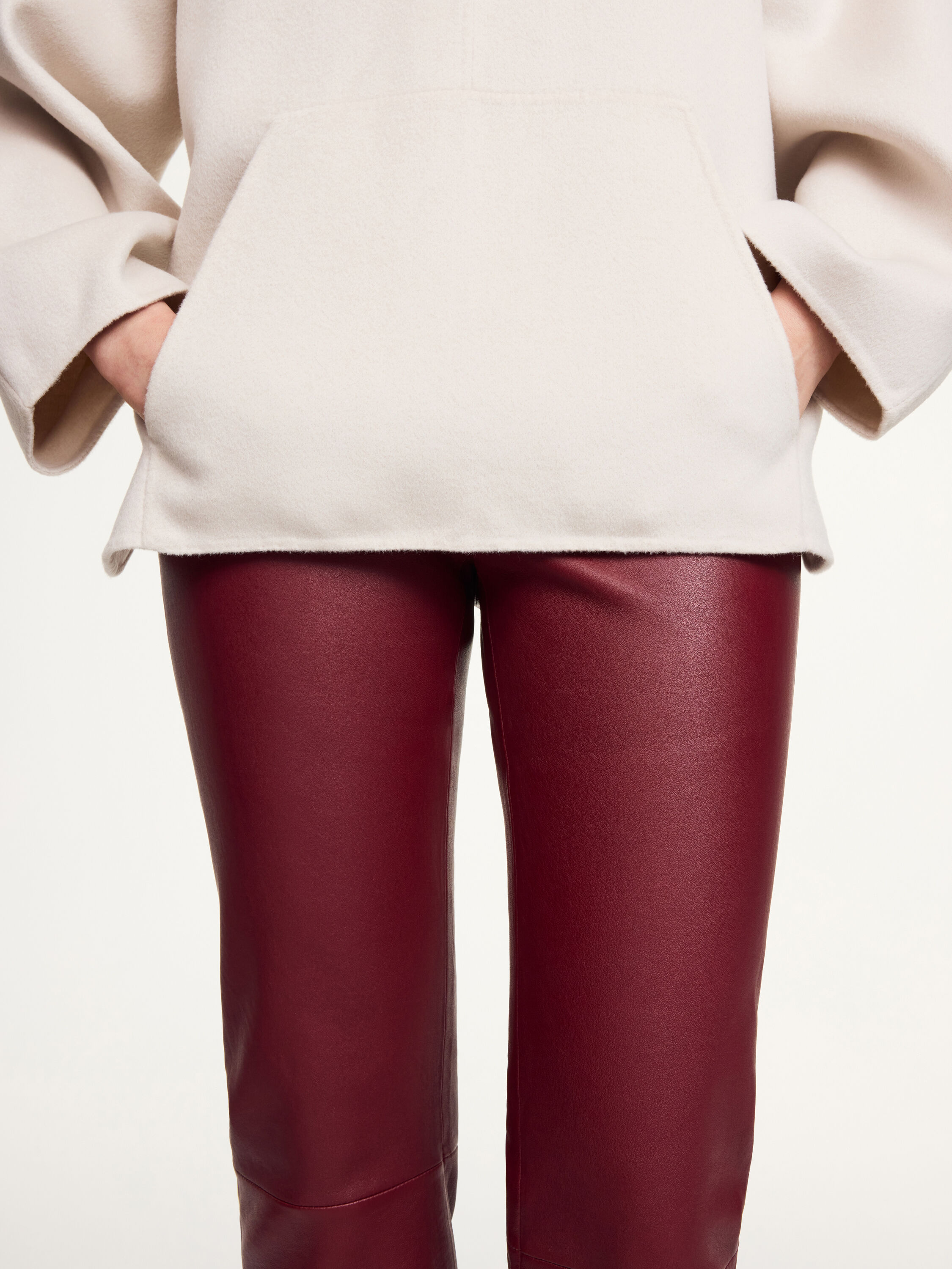 Florentina Long leather trousers