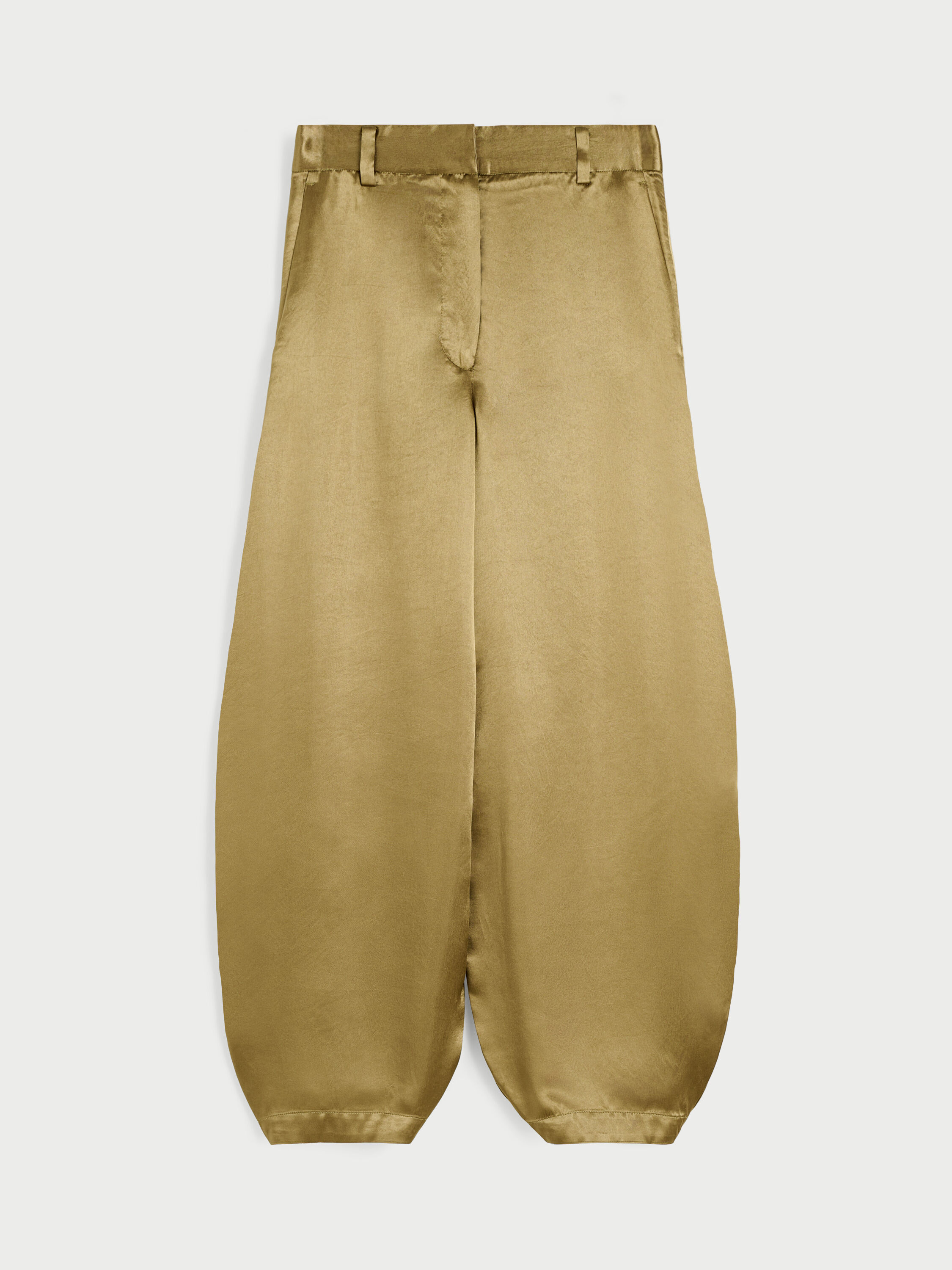 Cassie barrel-leg trousers