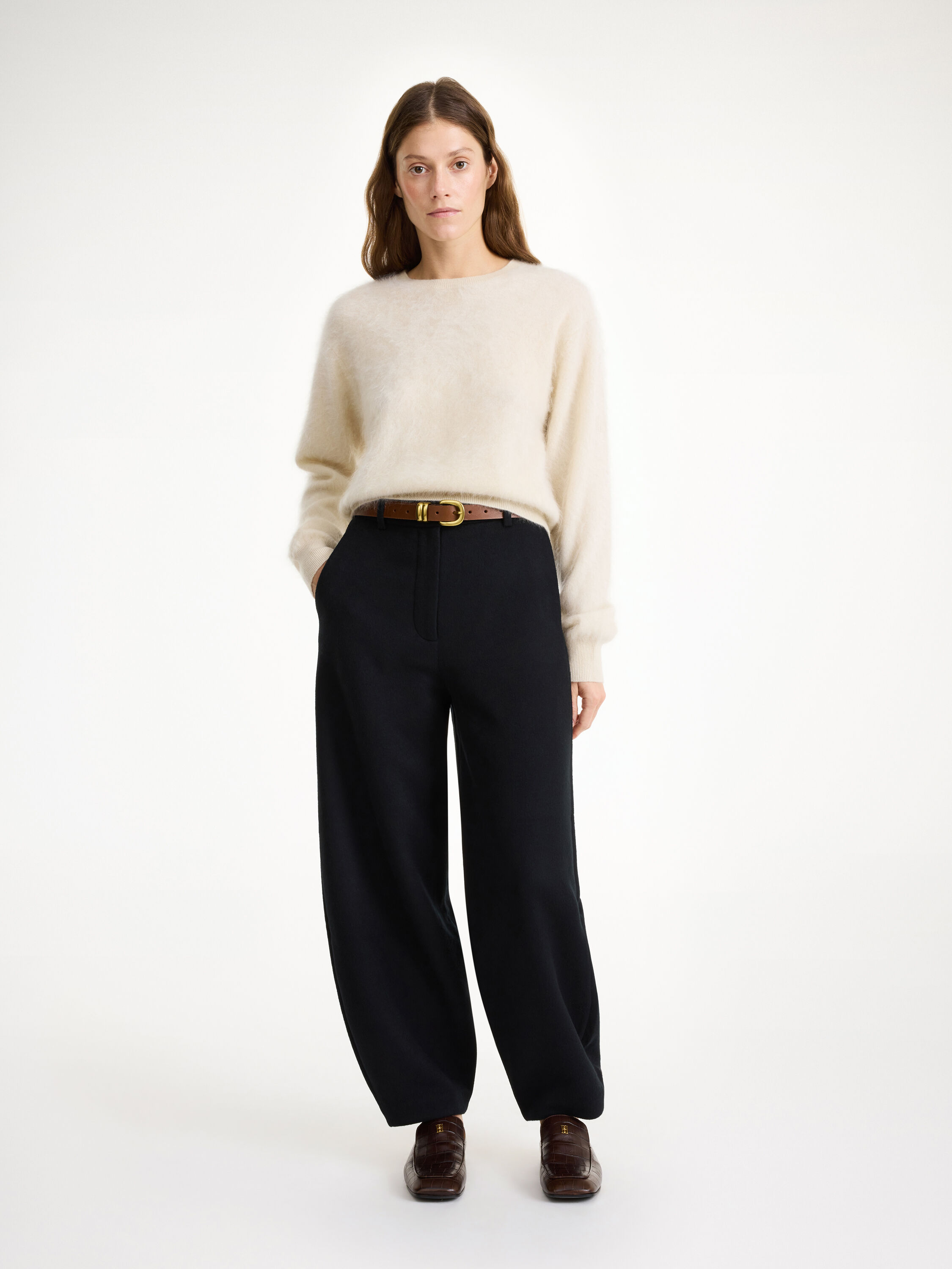 Carlien wool trousers