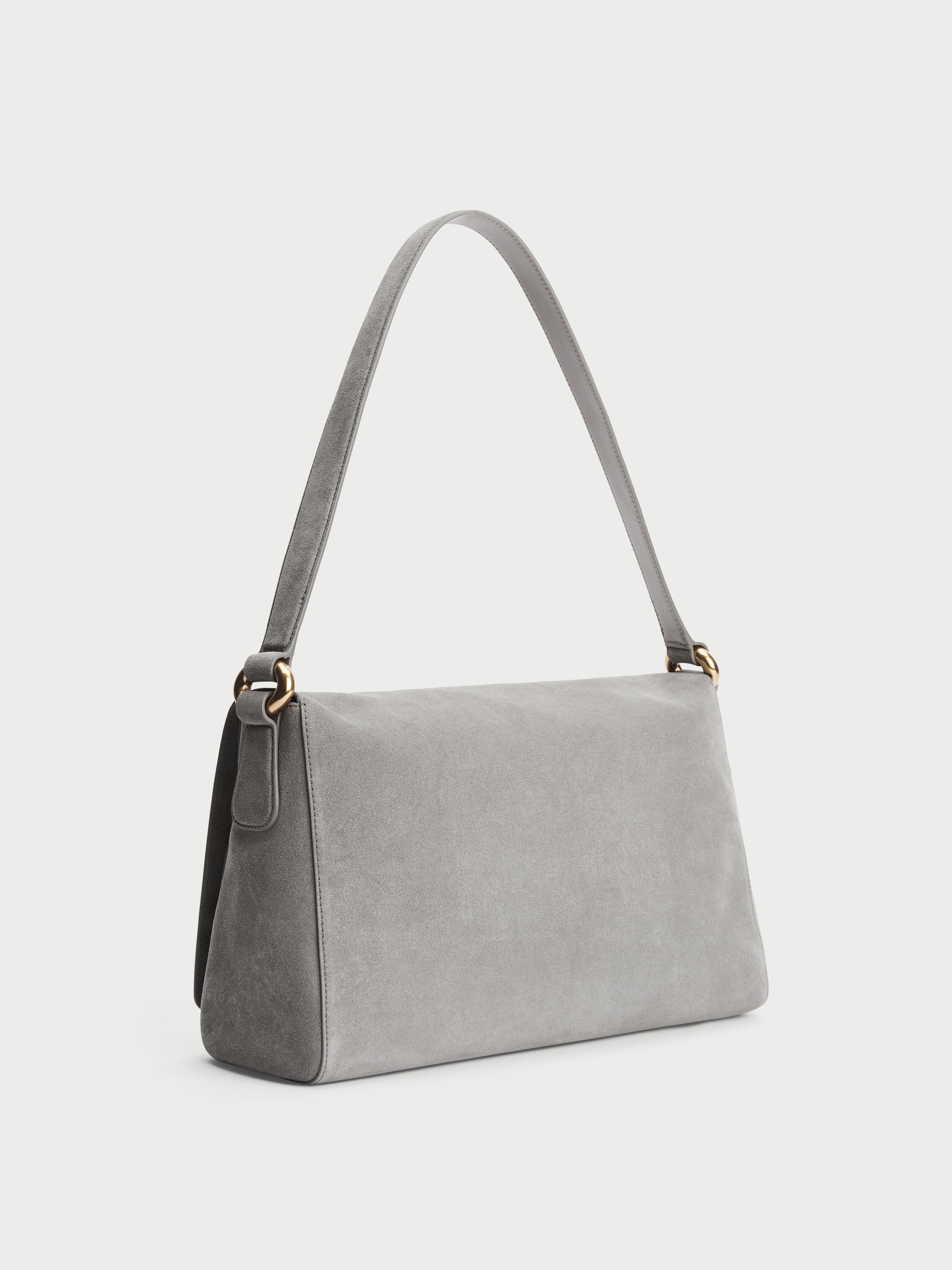 Sac &agrave; bandouli&egrave;re en daim Lelou