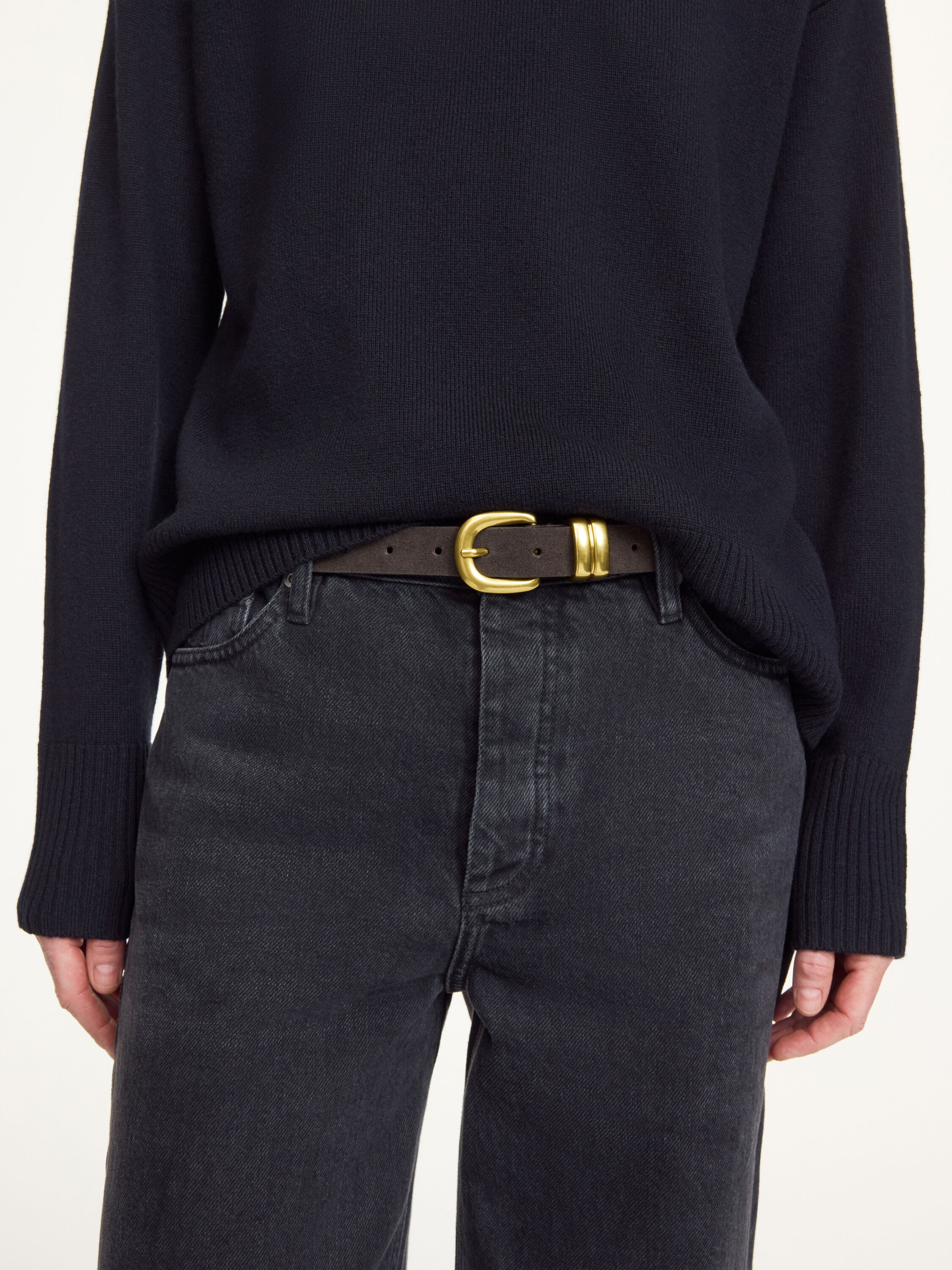 Zoilo suede belt