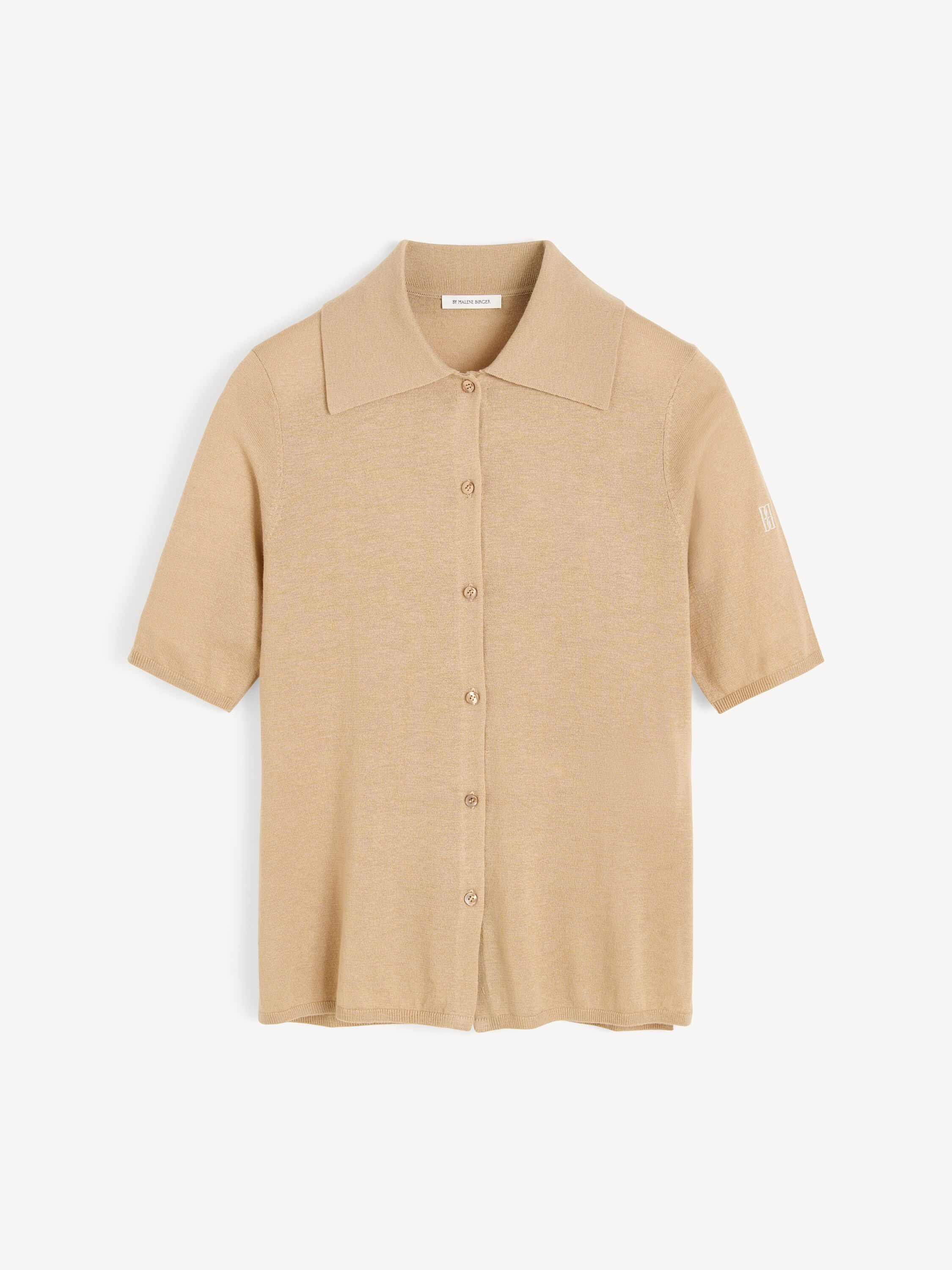 売れ筋商品|||バイマレンバーガー シャツ レディース トップス DOTTA - Button-down blouse - black Dotta blouse - Buy Knitwear online | By Malene Birger