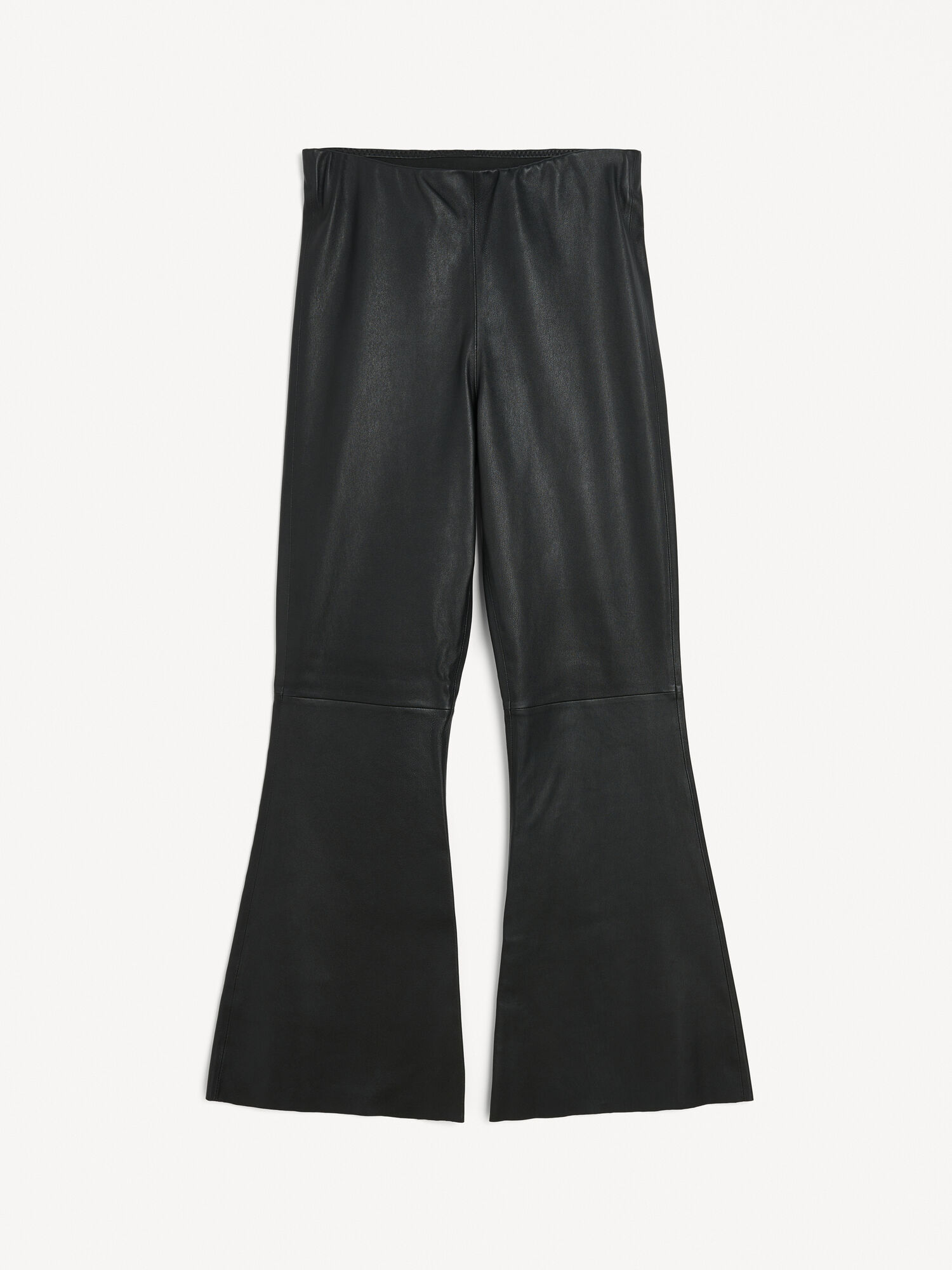 Evyline cropped leather trousers