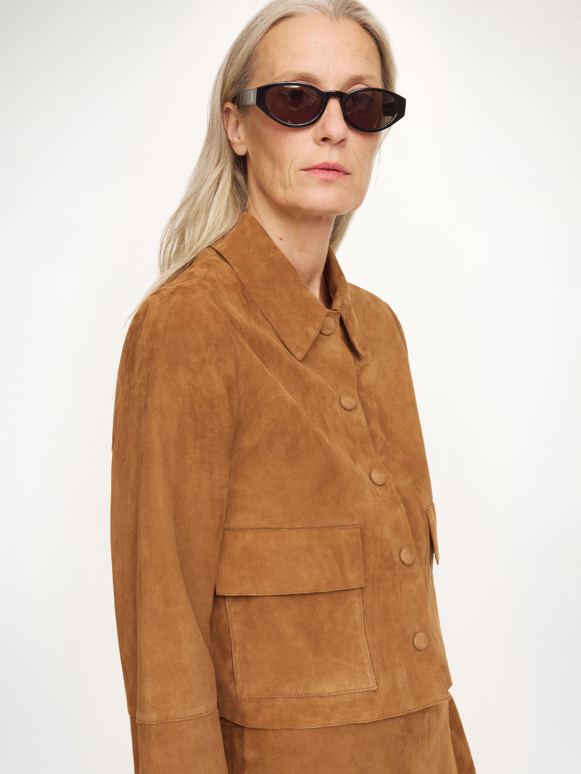 Veste en daim Annie