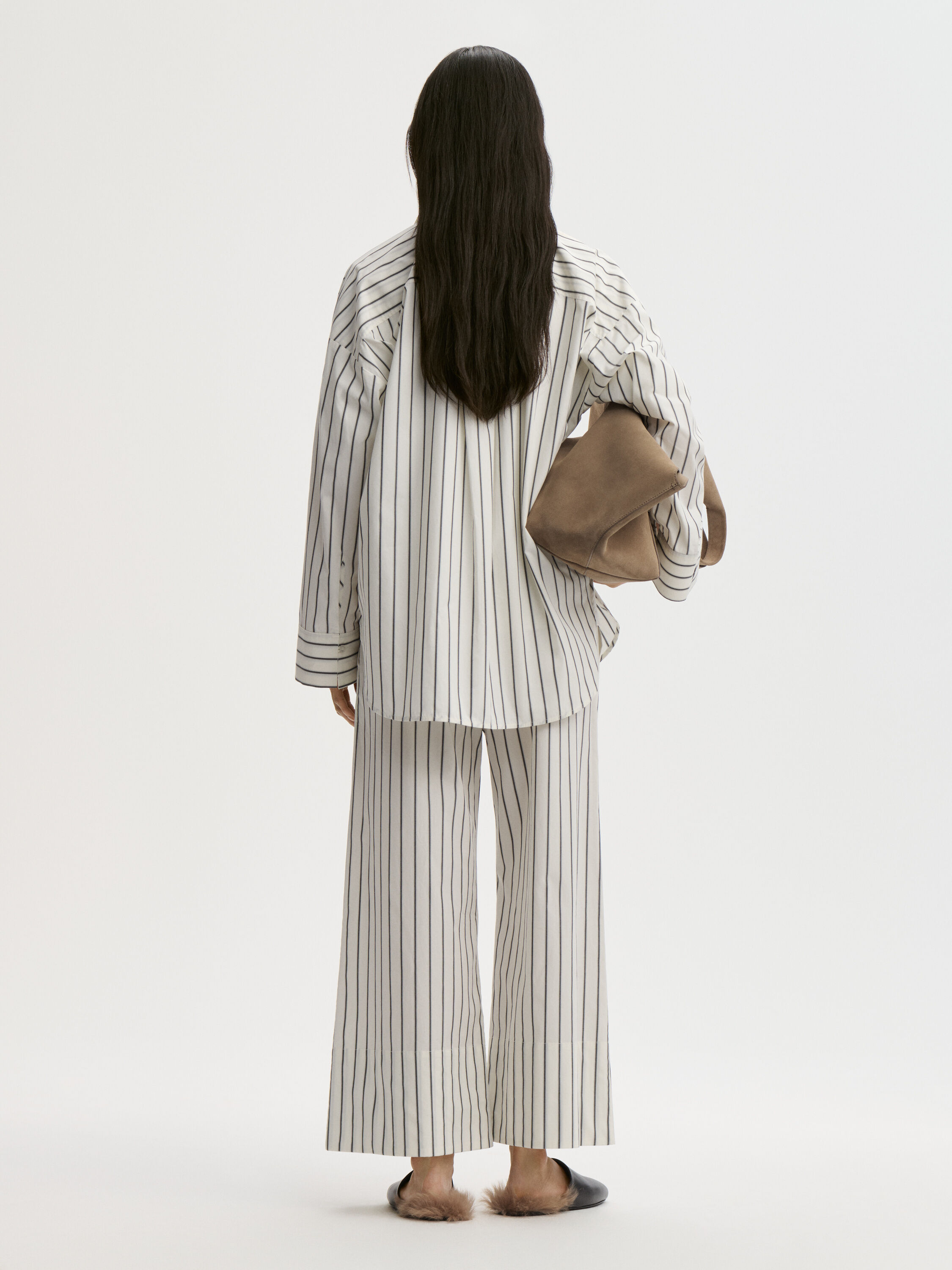 Luisa high-waist trousers