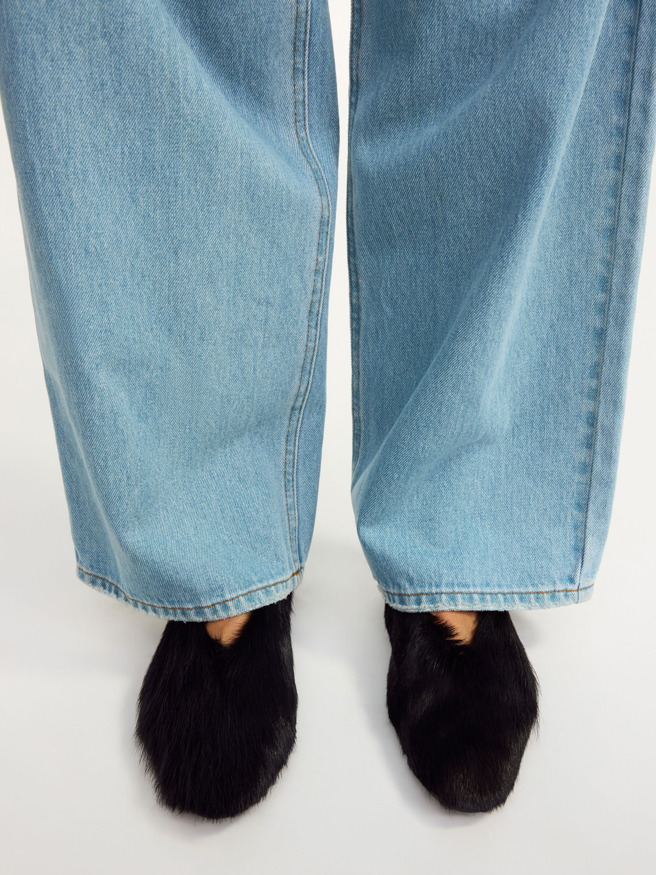 Merina leather flats