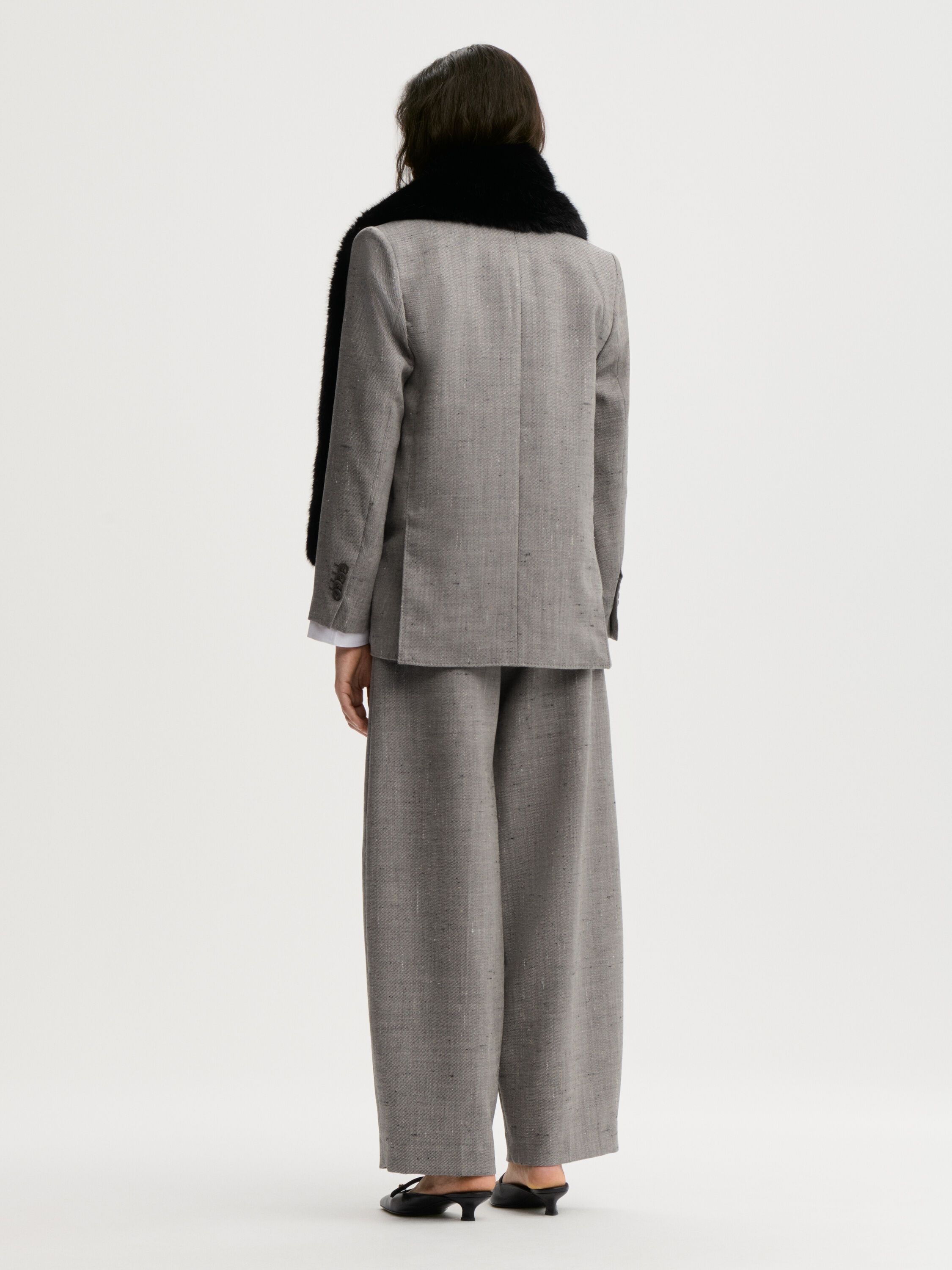 Povilanna wool trousers