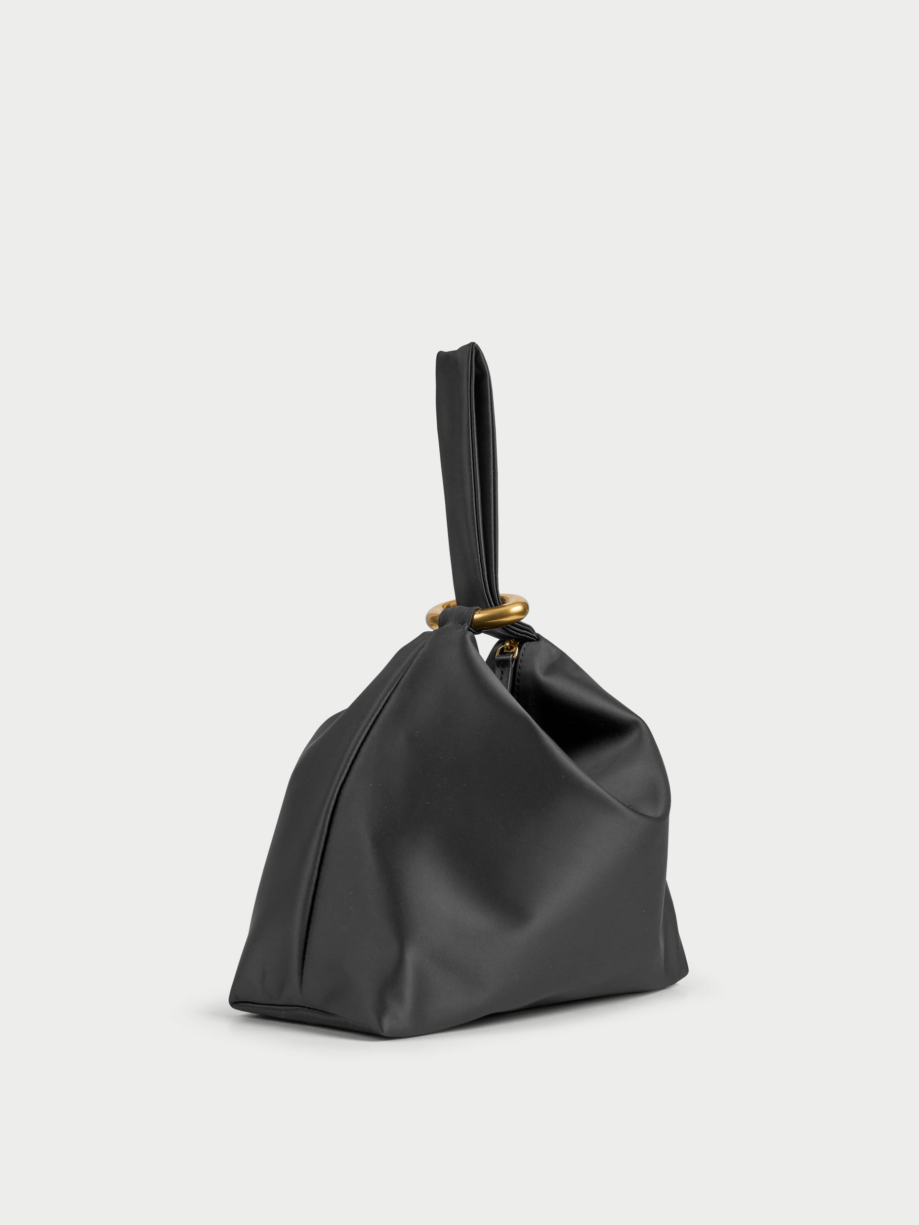 Isadora Satin clutch