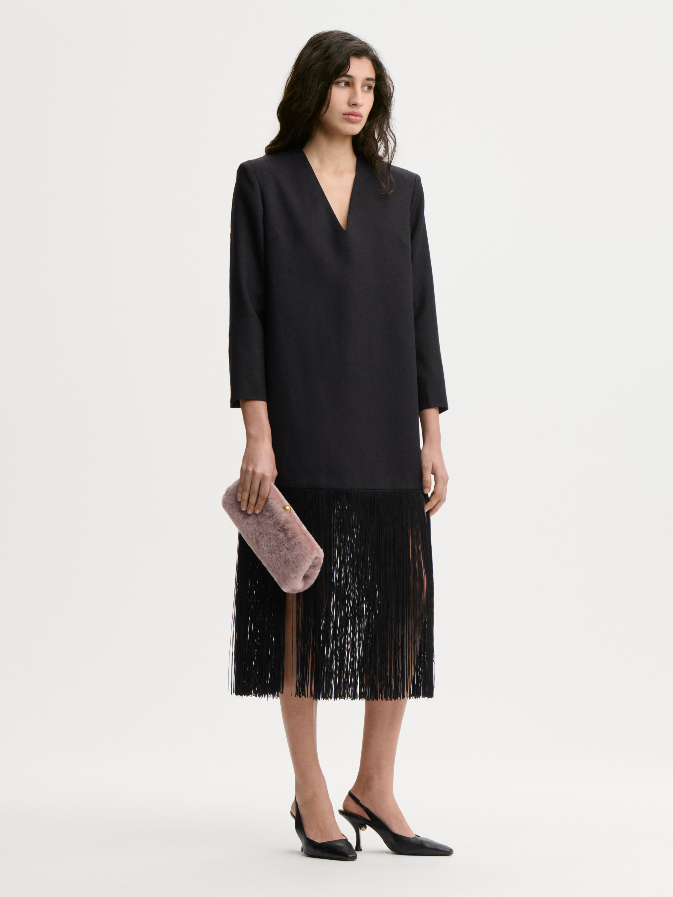 Mella wool mini dress