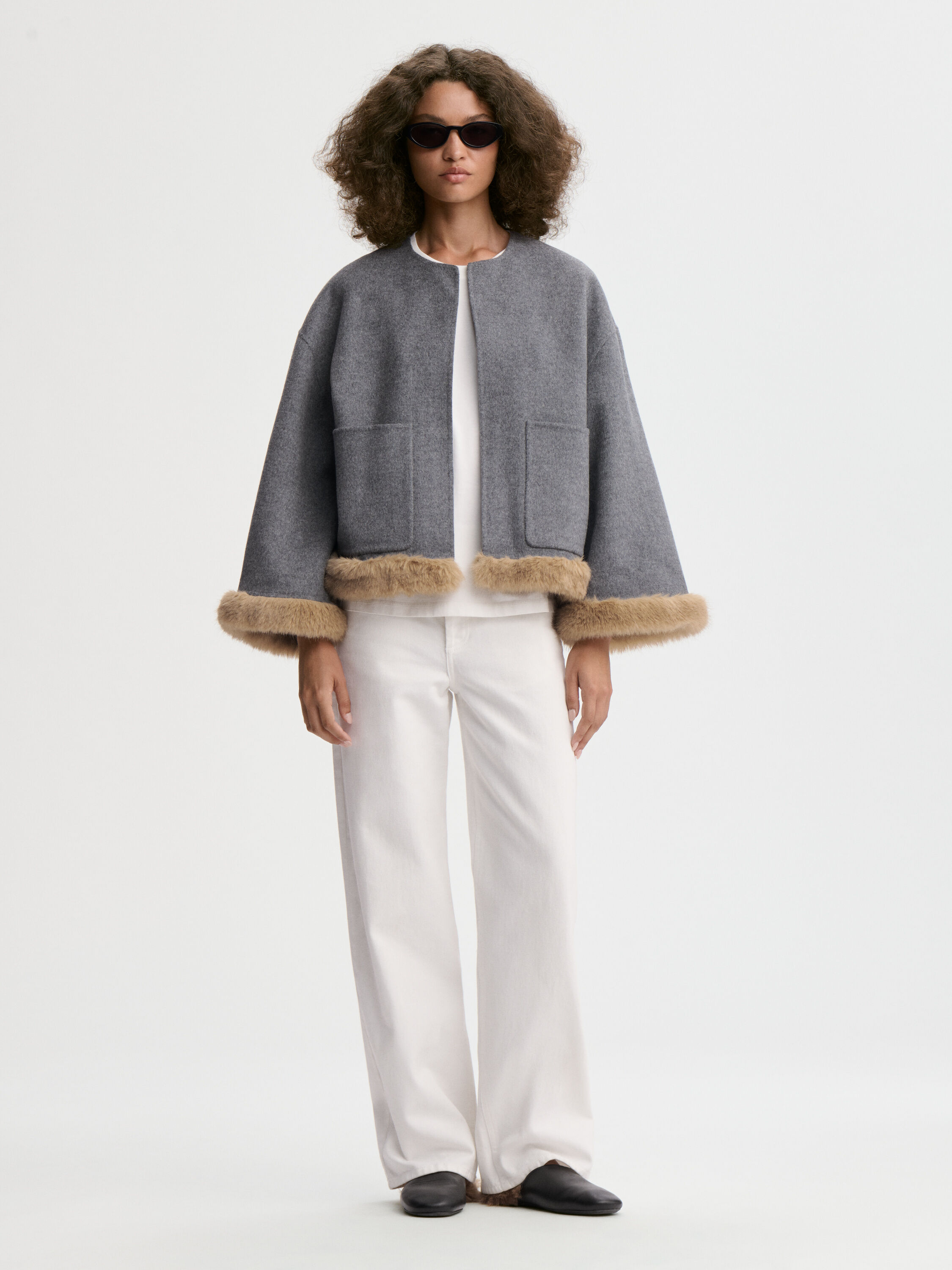 EXCLUSIVE: Jacquieline wool jacket