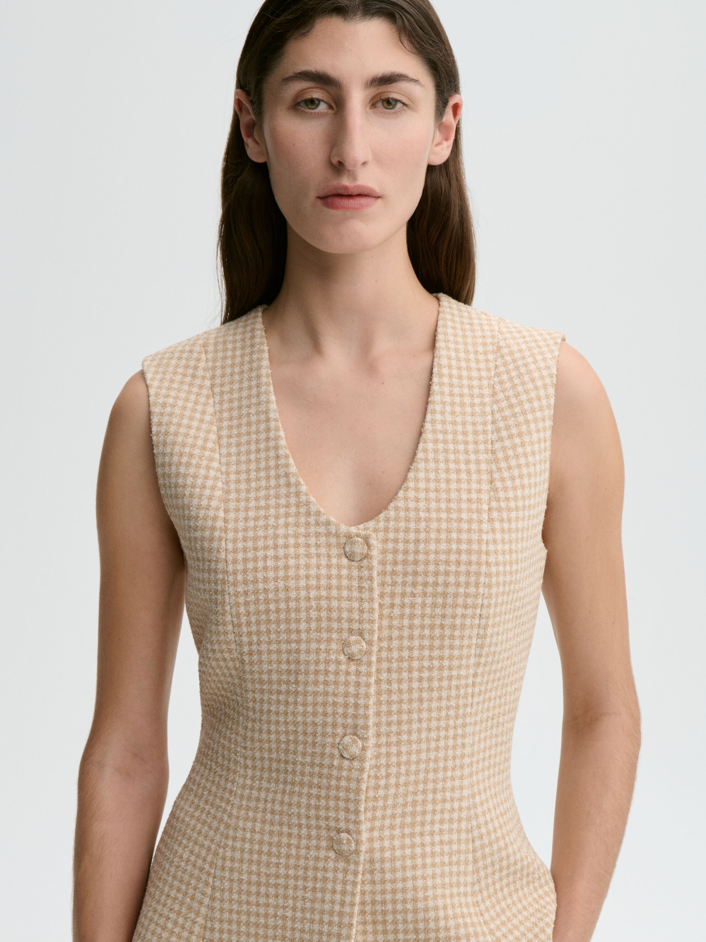 Merlin boucle waistcoat