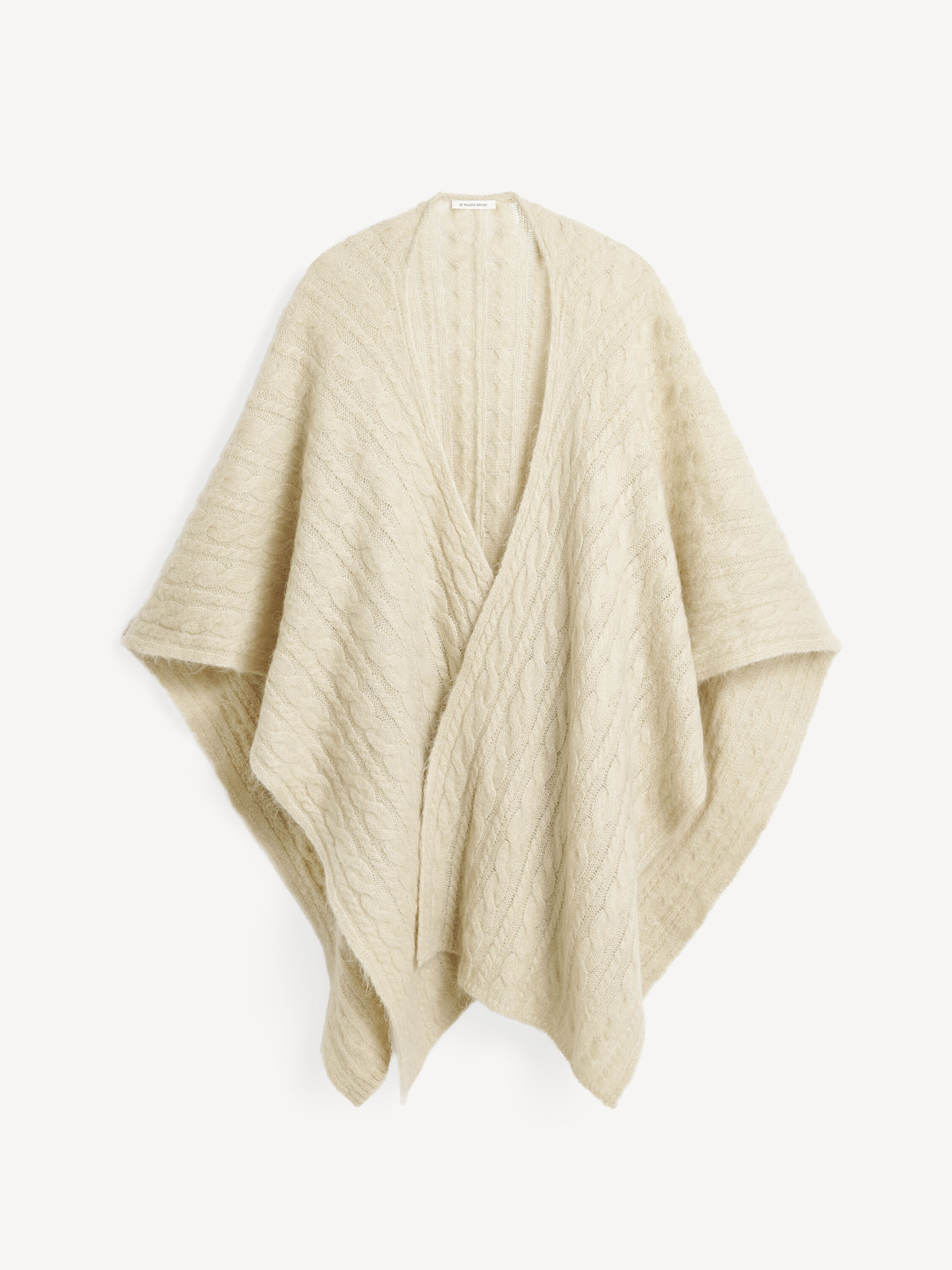 Kassillas wool-blend poncho