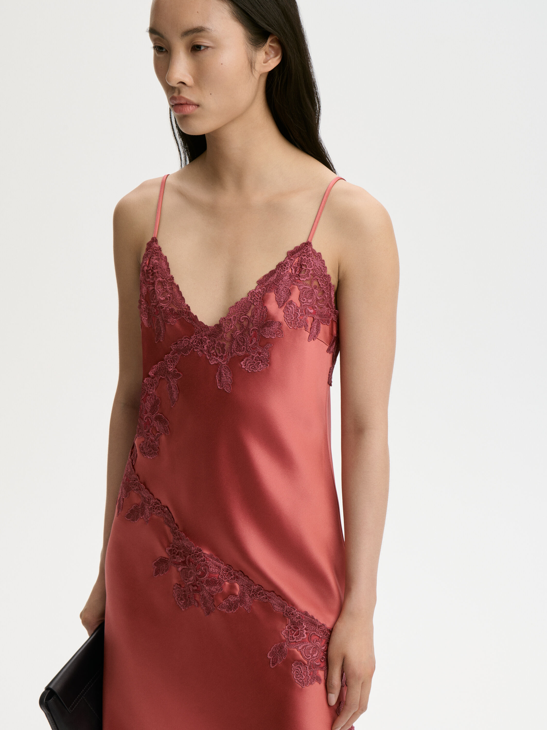 EXCLUSIVE: Verana satin dress