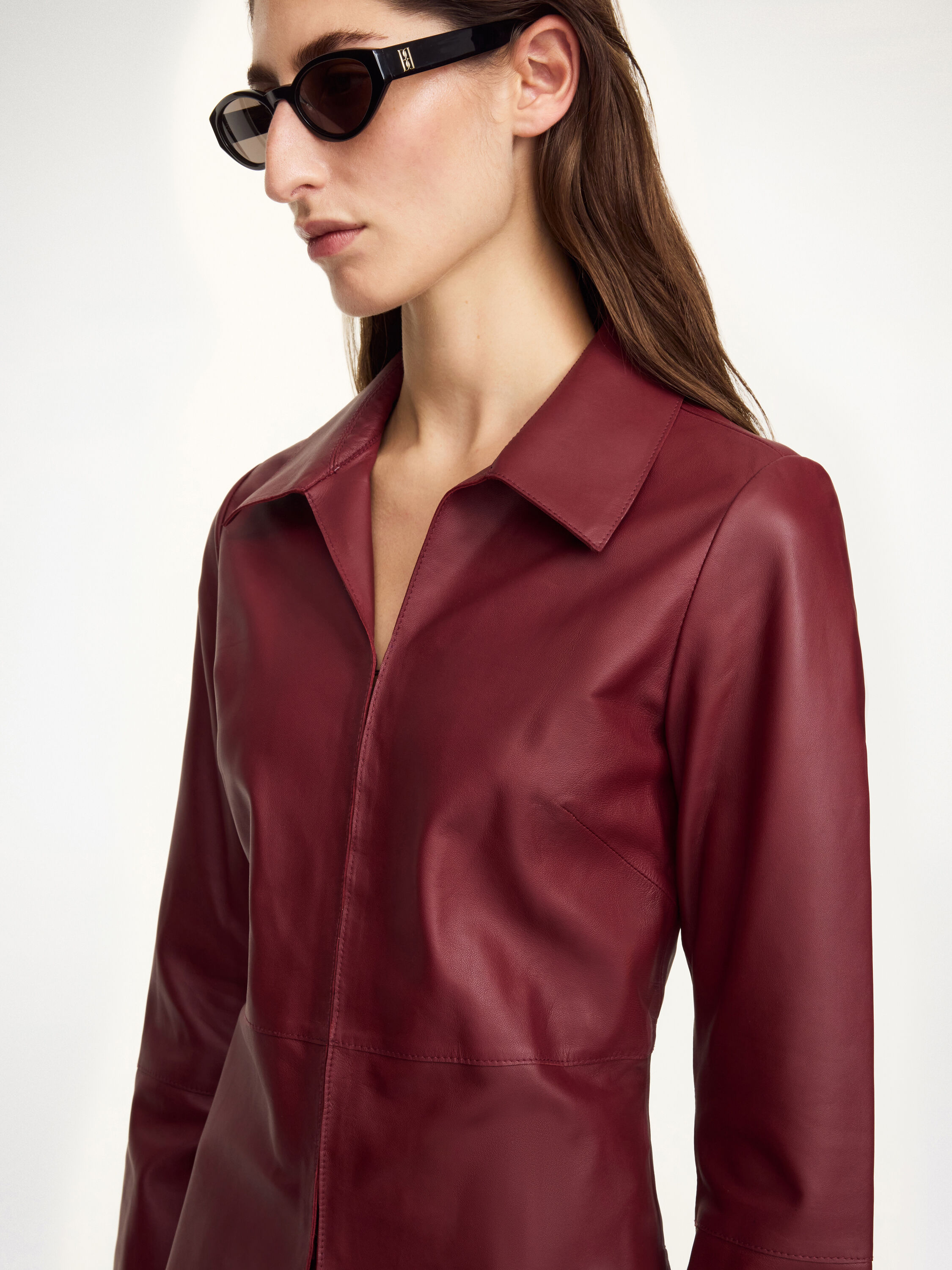 Chemise en cuir Alleys