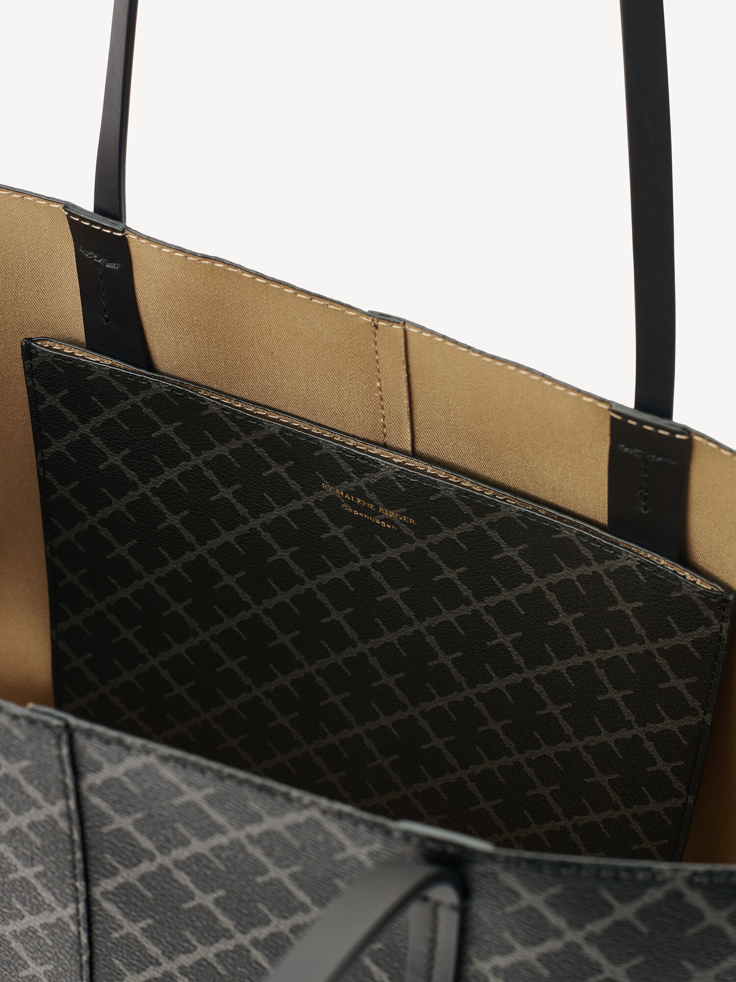 Abigail tote bag med print
