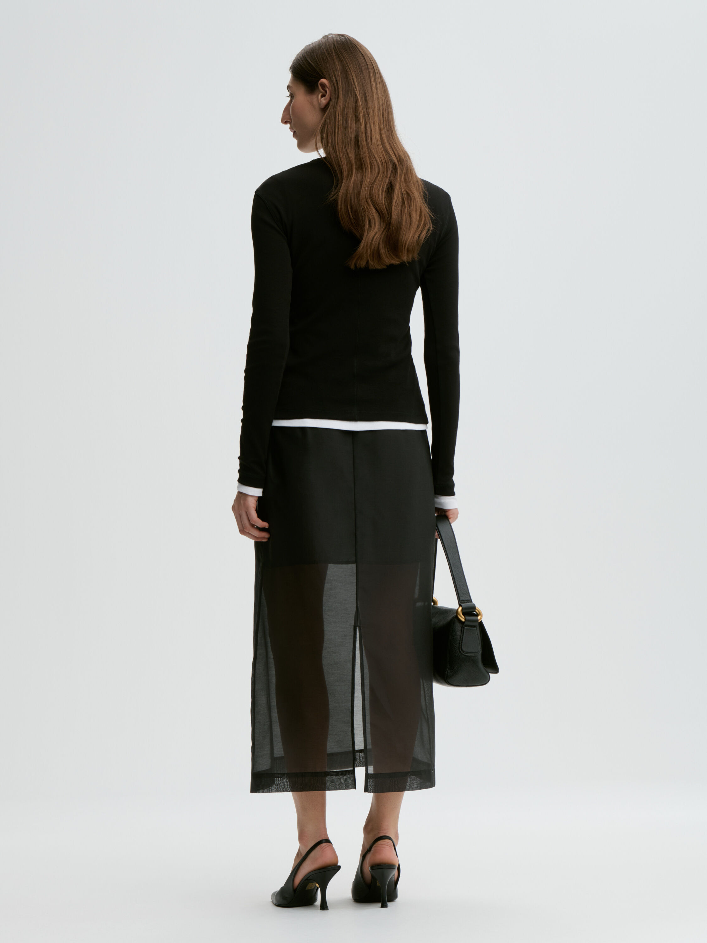 Brita Flat organic cotton long-sleeved T-shirt