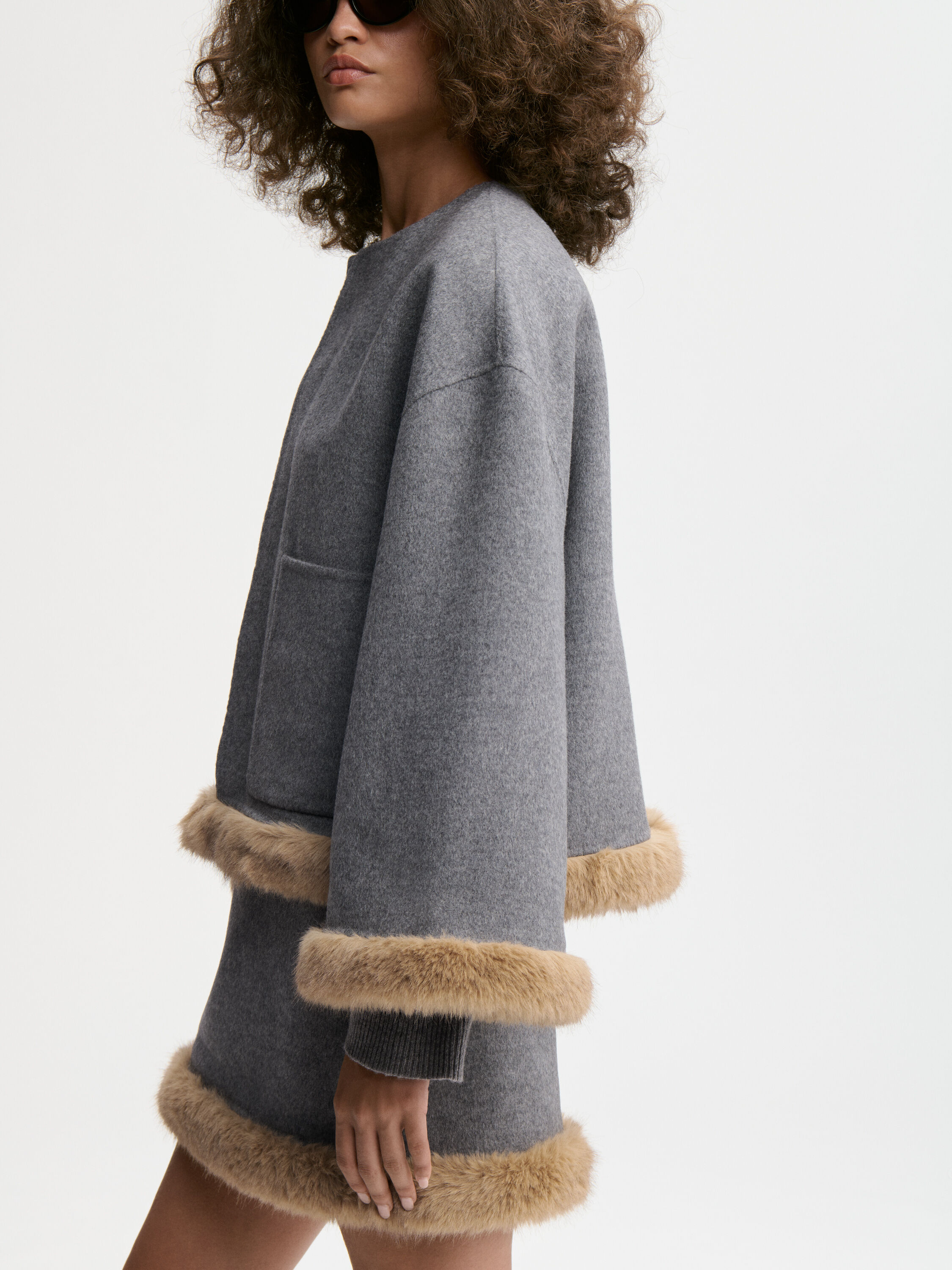 EXCLUSIVE: Giano wool skirt