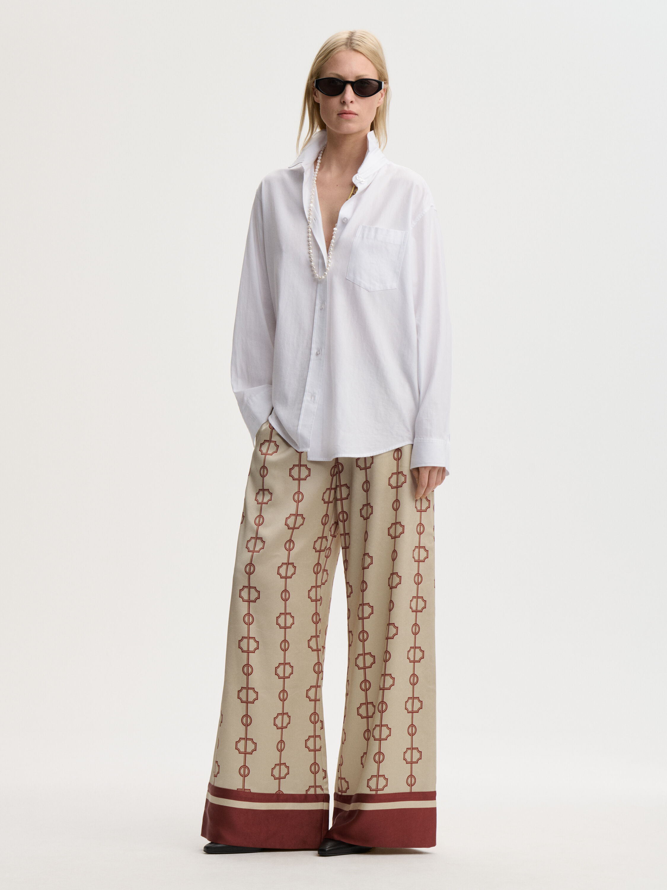 Lunia high-waisted trousers