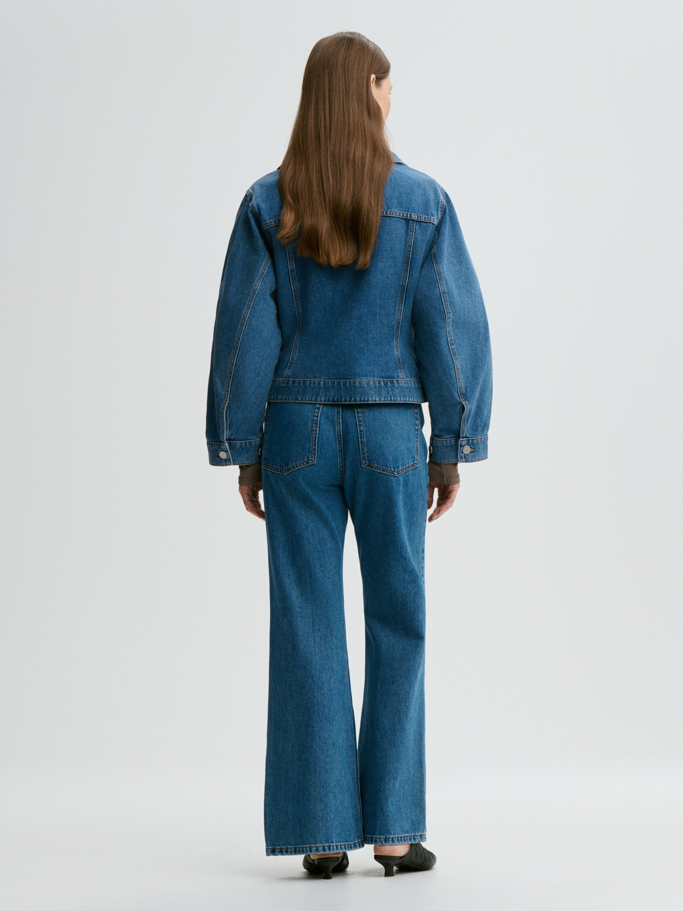 Villies organic cotton denim jacket