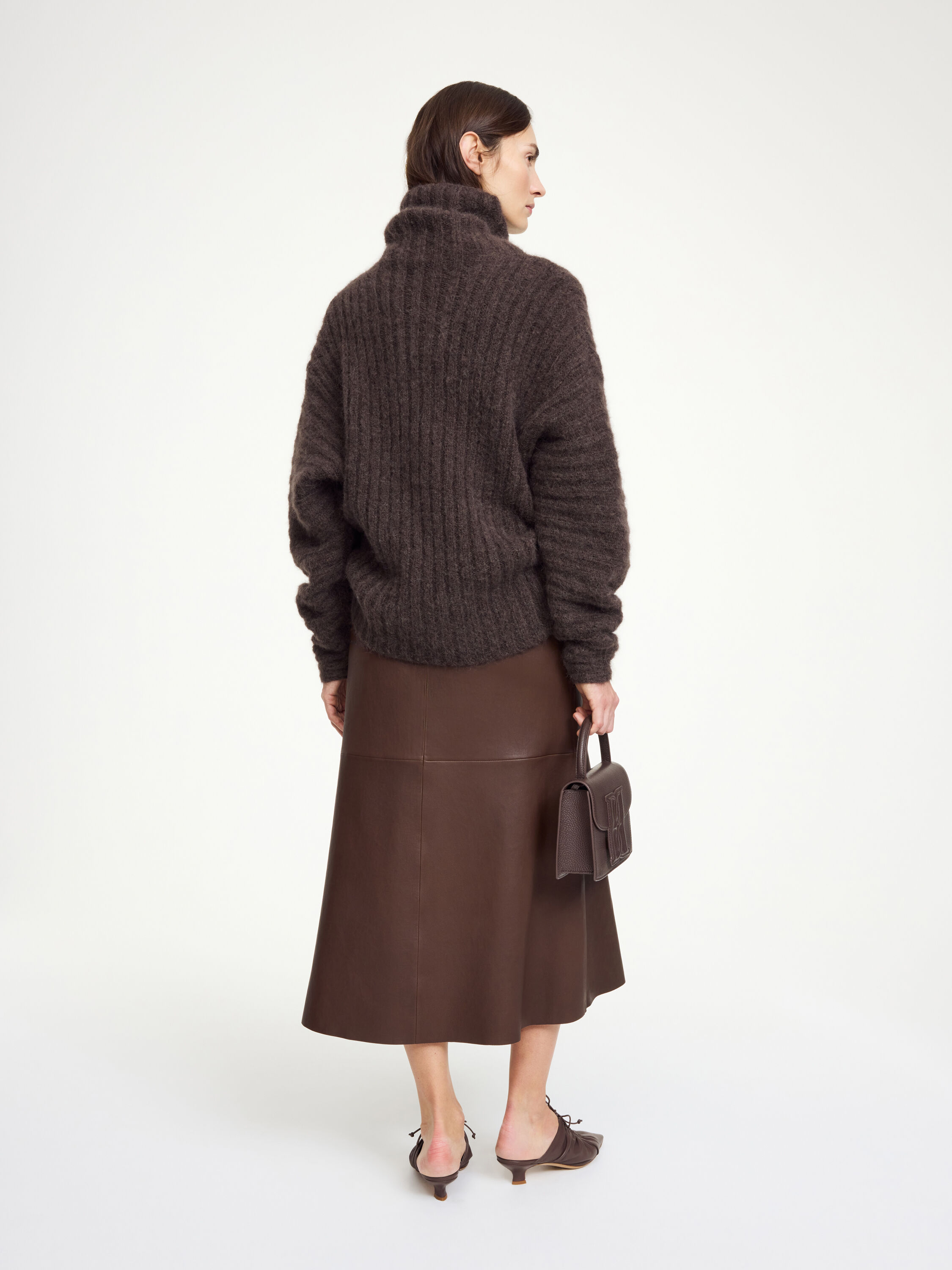 Simoas leather skirt