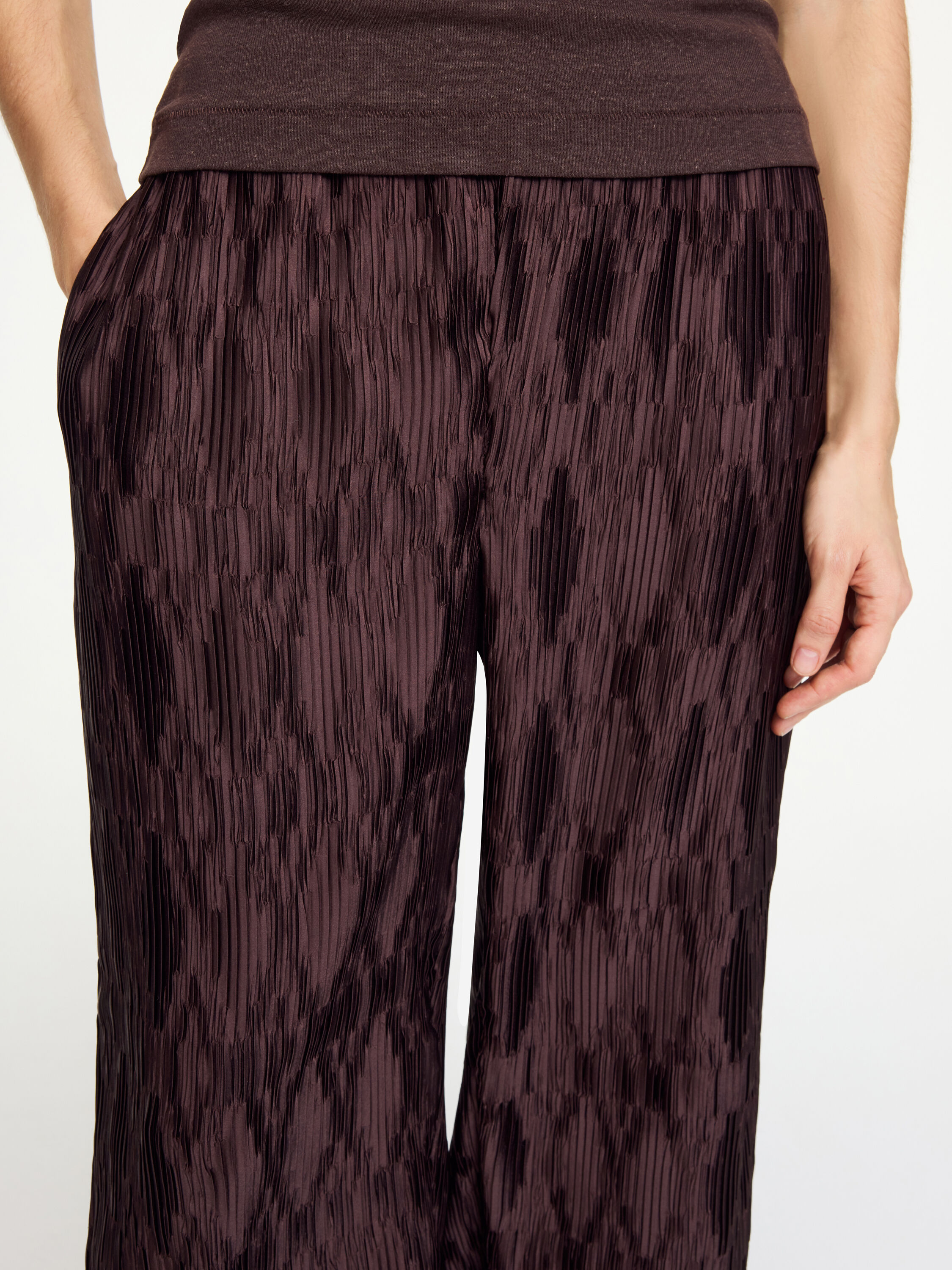 Letita wide-leg trousers