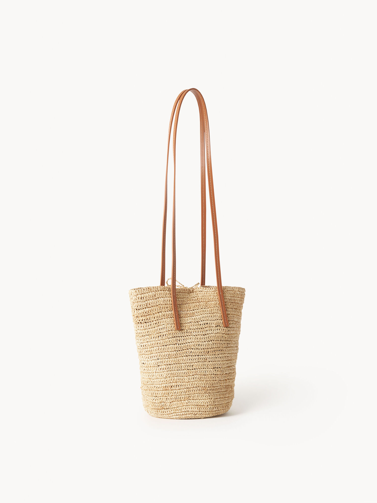 Pamma straw shoulder bag