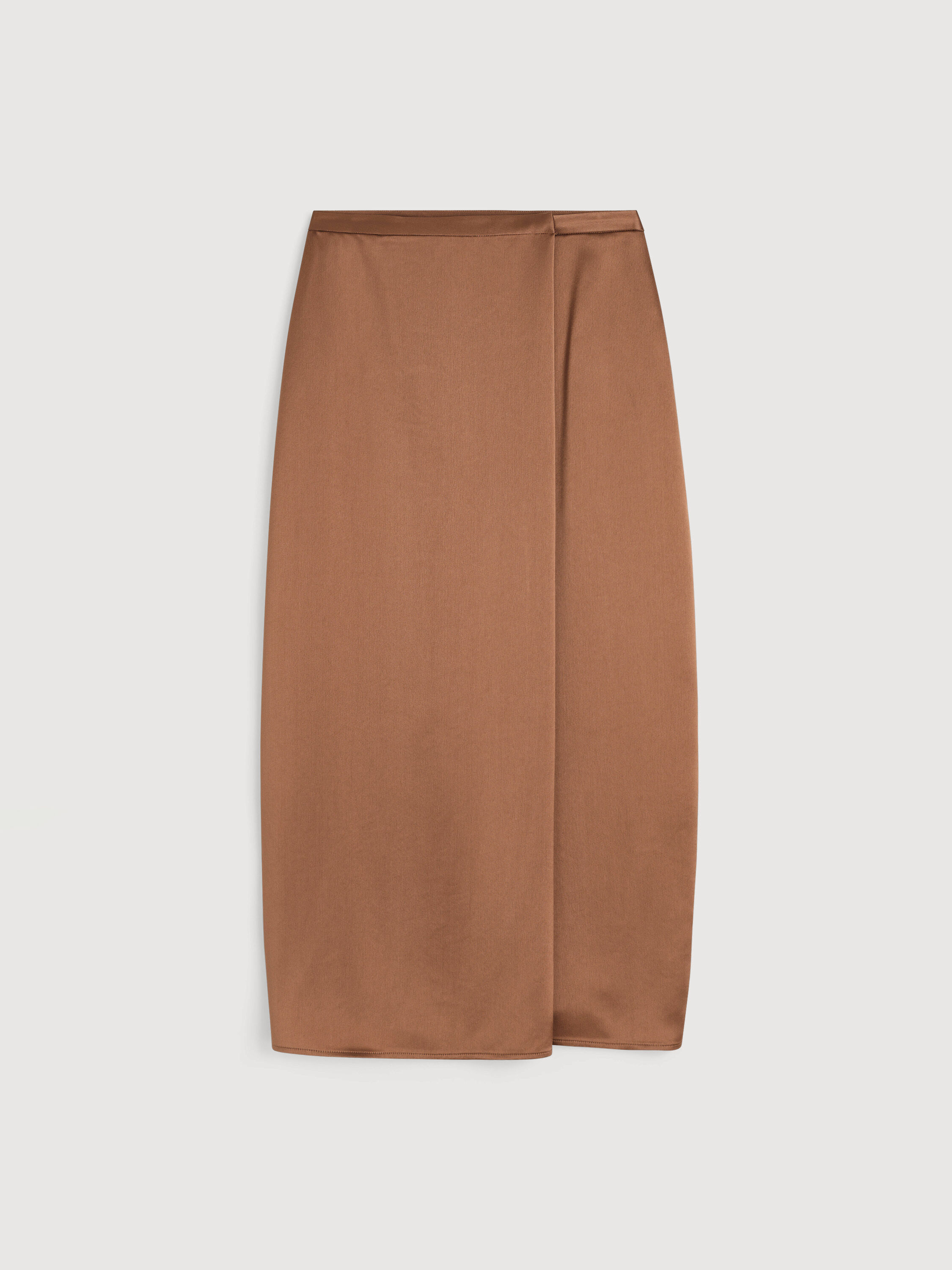 Pacia satin maxi skirt