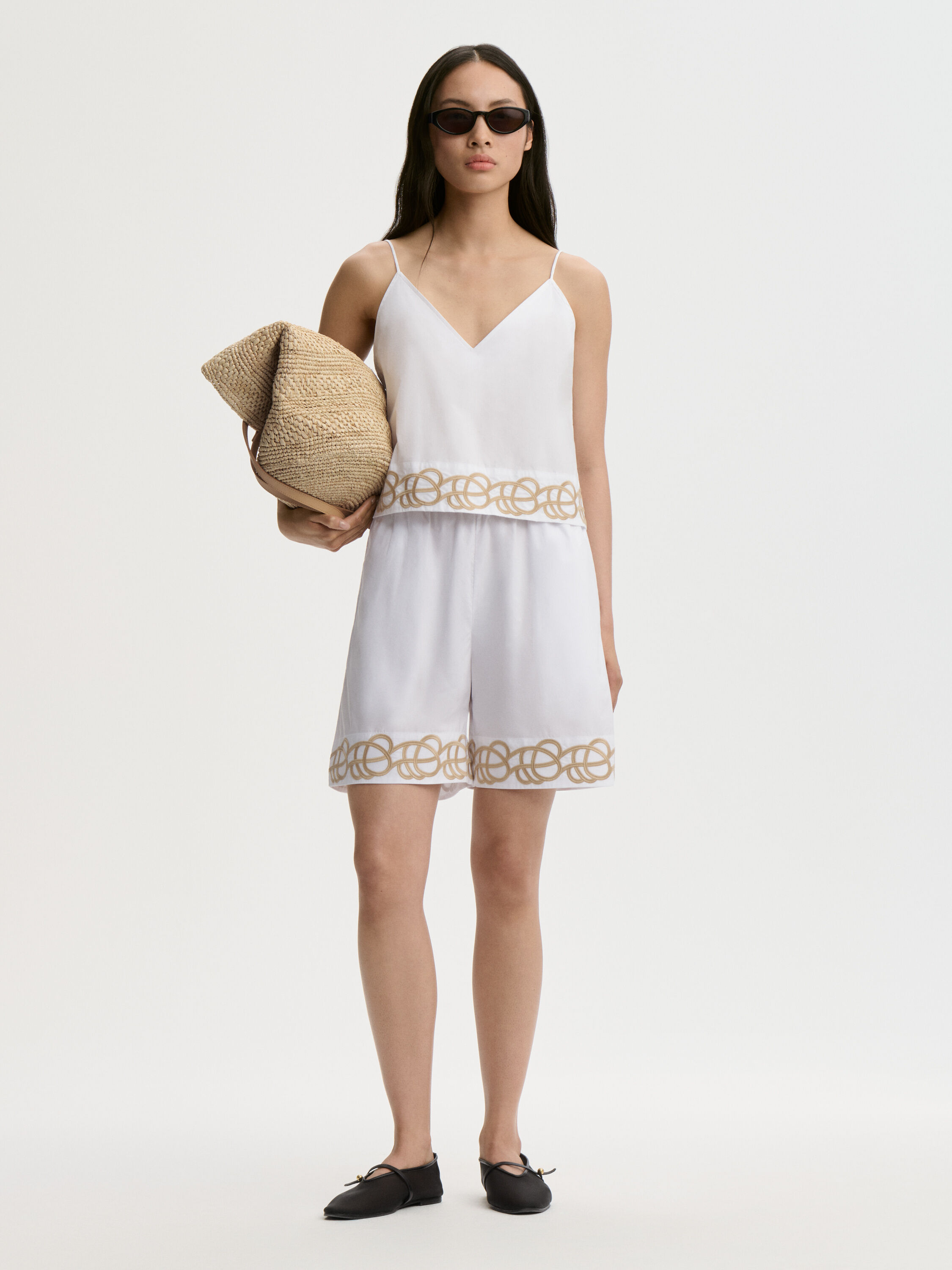 Siona organic cotton shorts
