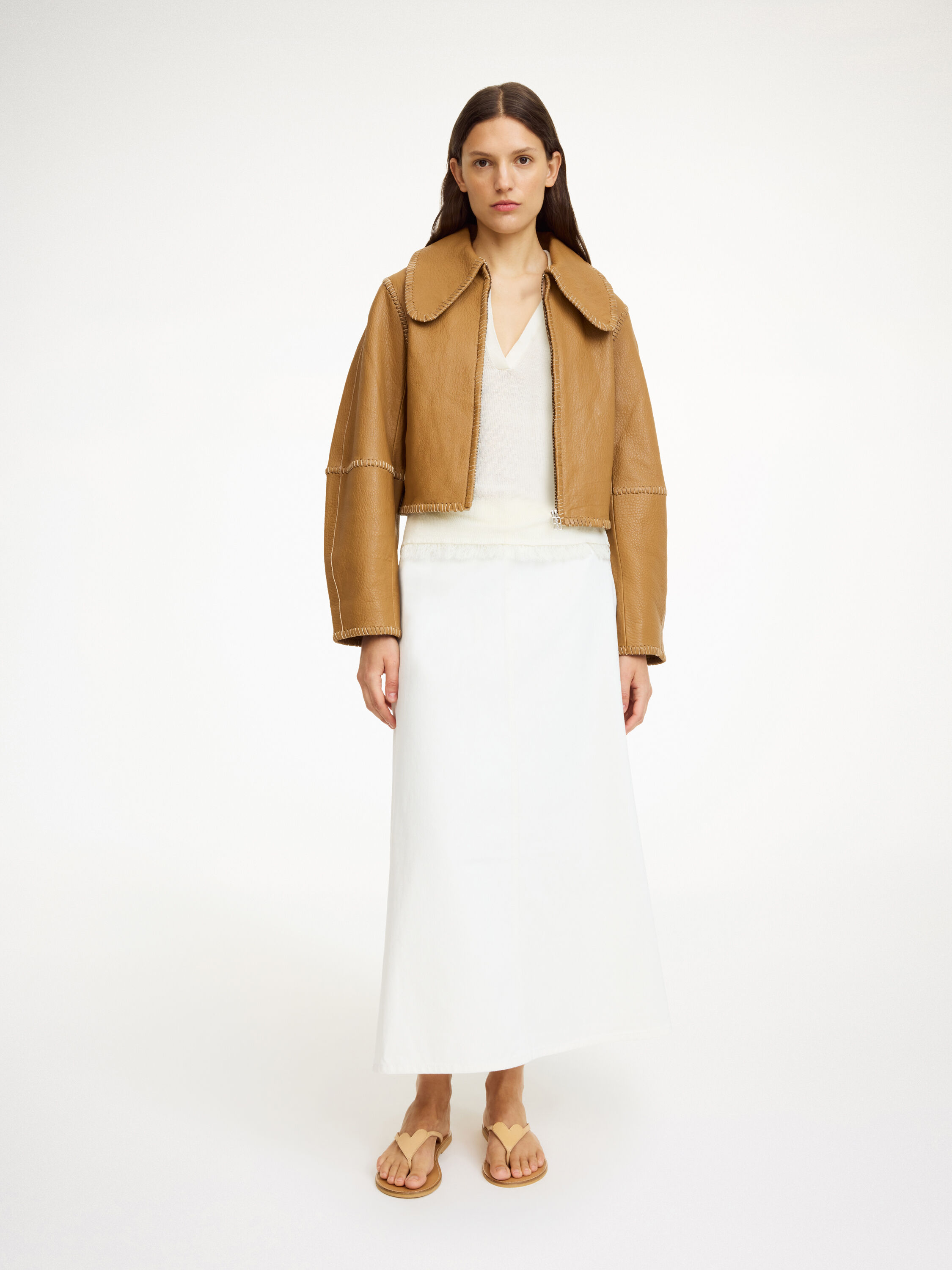 Rowani leather jacket - Buy Coats & Jackets online | By
