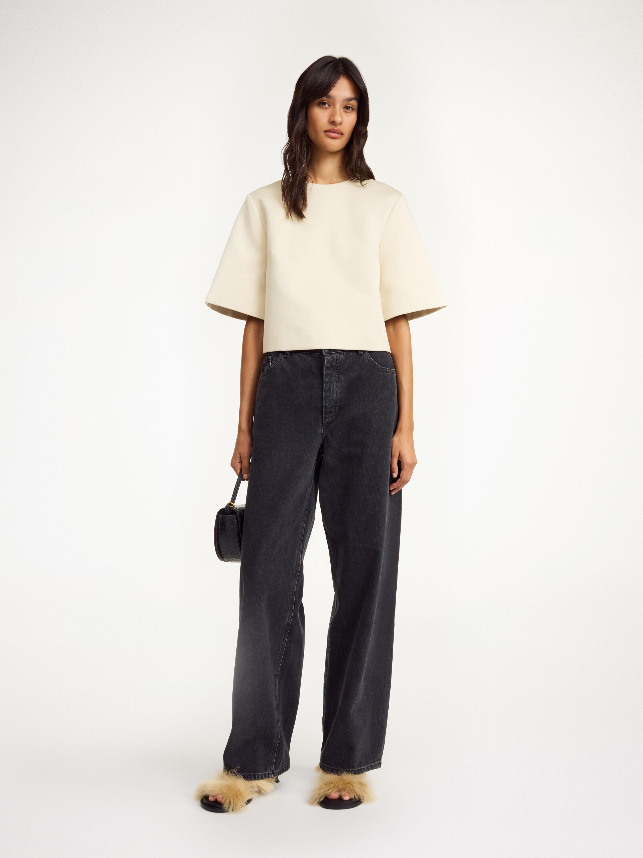 SLY | FRONT GATHER ZIP トップス (Tシャツ・カットソー(半袖